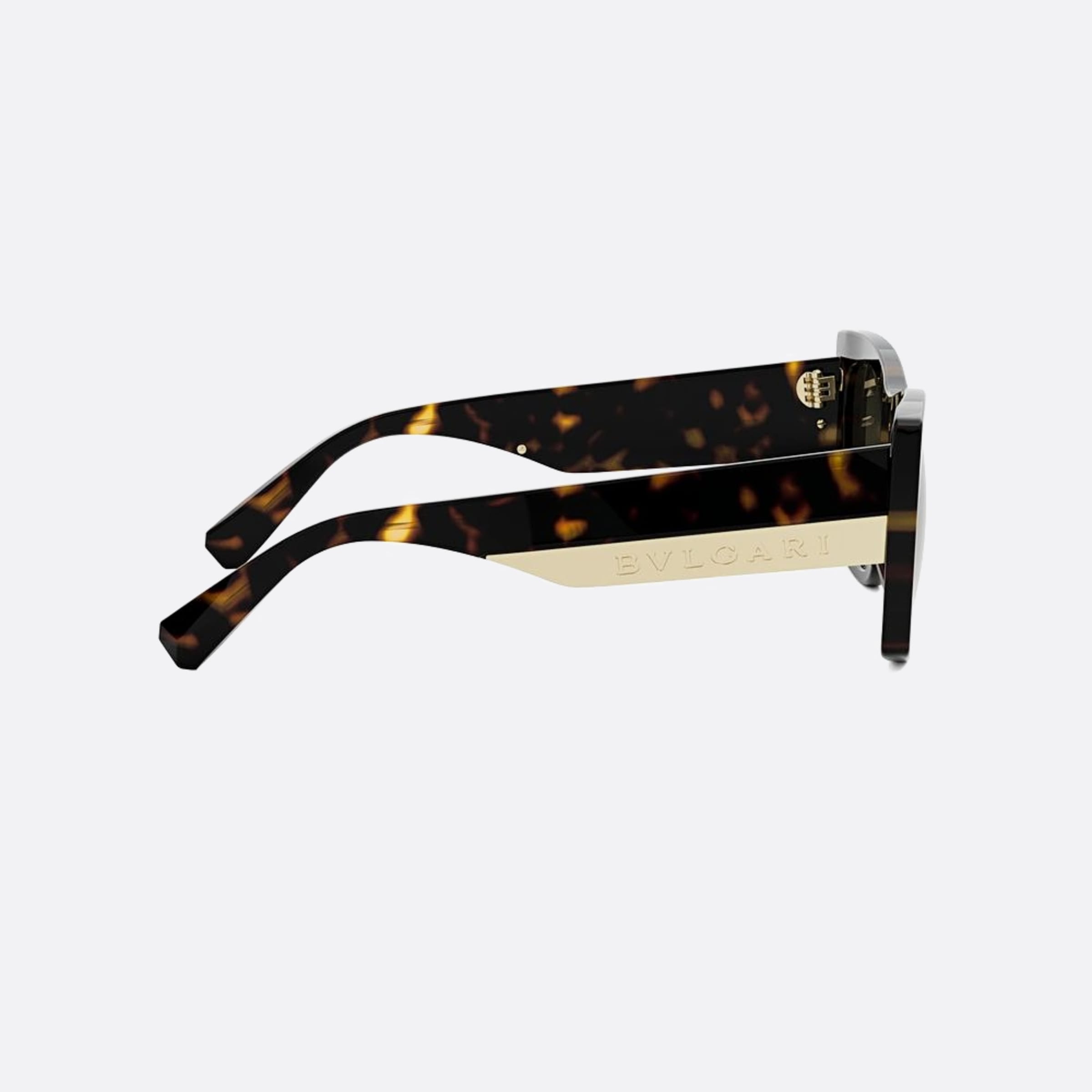 Bvlgari 52mm Bvlgari Roma 52f Havana Butterfly Women Sunglasses - Additional Angle