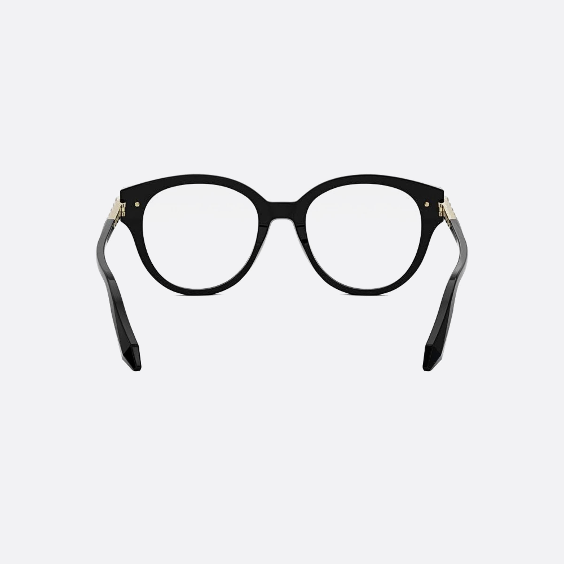 Bvlgari 52mm Serpenti Black Round Women Eyeglasses - Additional Angle