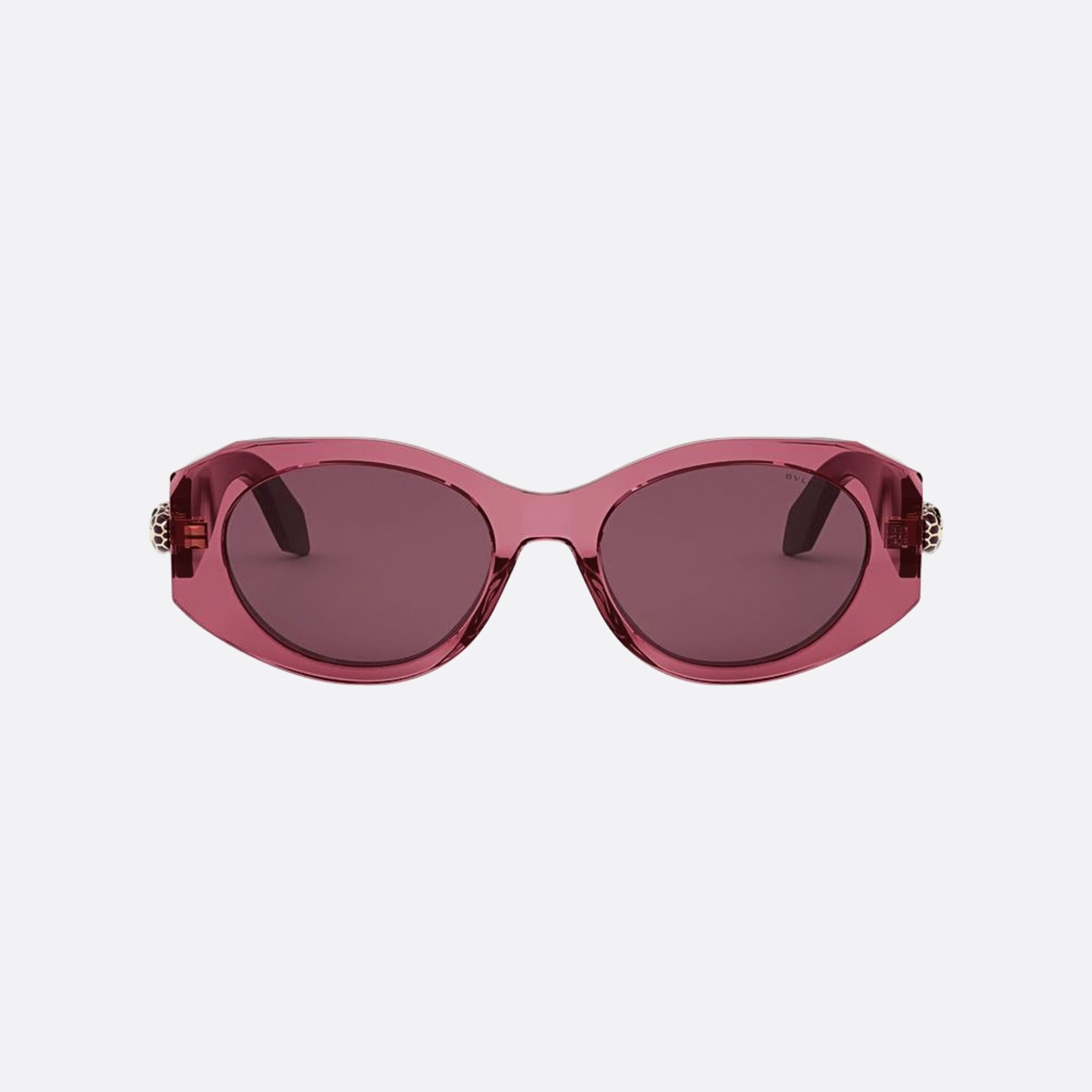 Bvlgari 52mm Serpenti Forever 81y Violet Oval Women Sunglasses - Main View