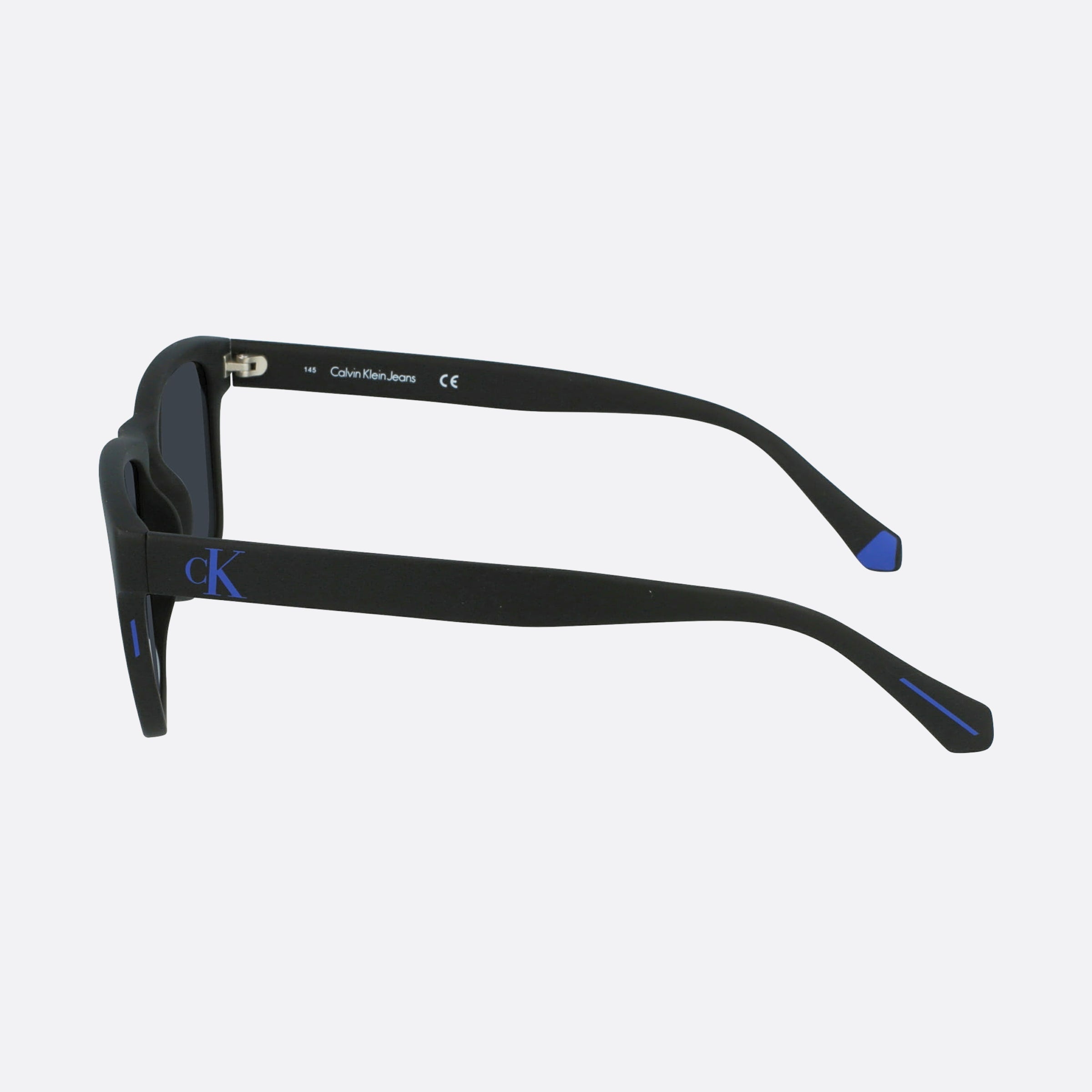 Calvin 55mm Klein Jeans Ckj21623s Black Squared Men Sunglasses - Detail View