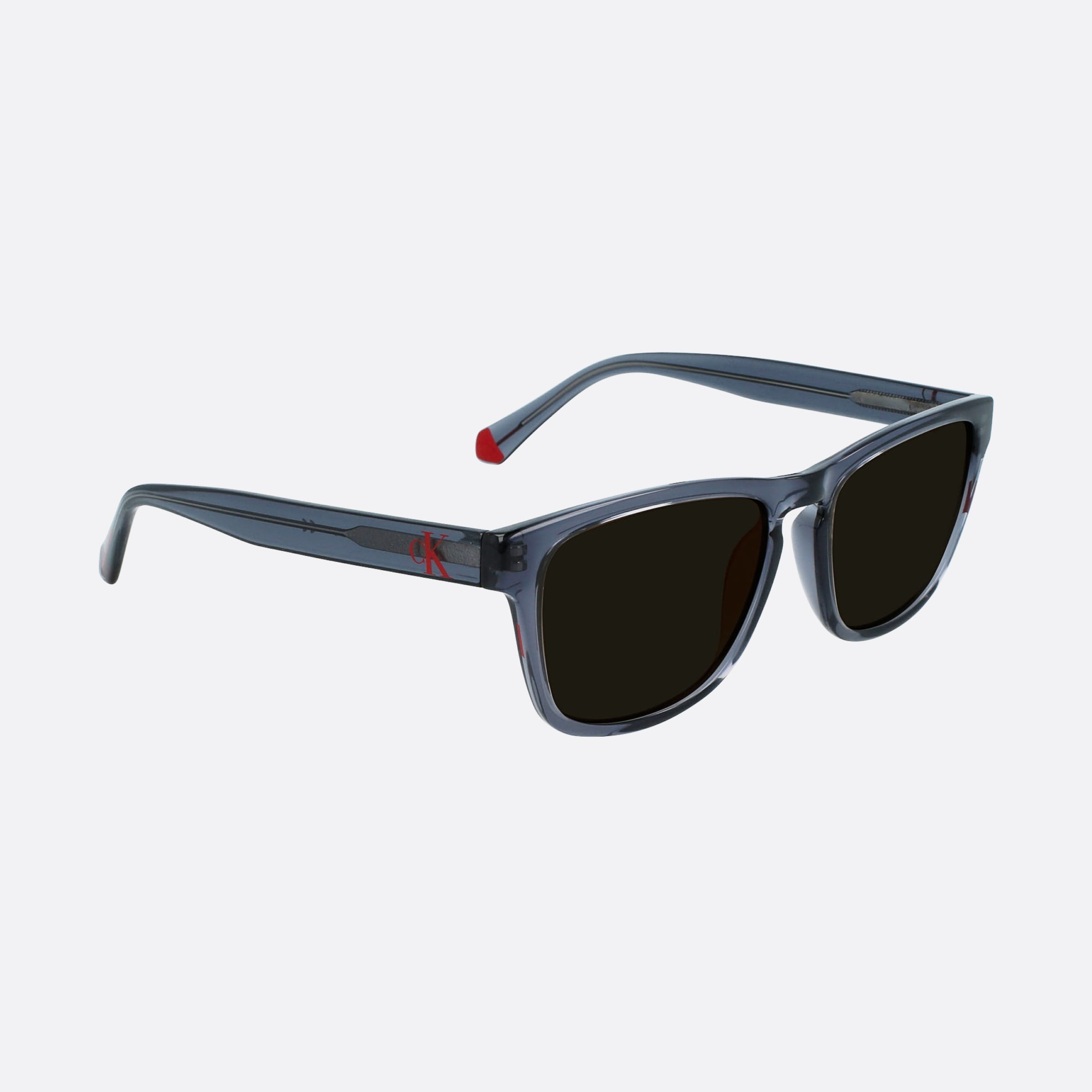 Calvin 55mm Klein Jeans Ckj21623s Grey Squared Men Sunglasses - Additional Angle