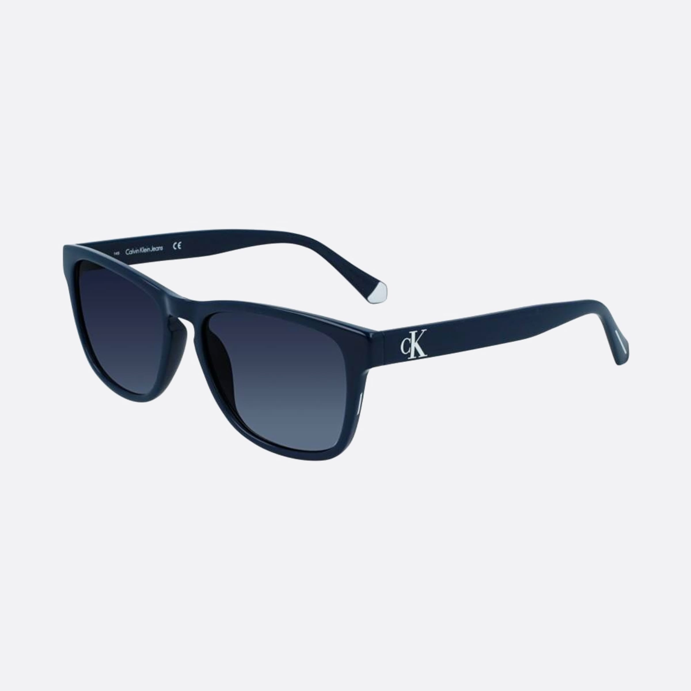 Calvin 55mm Klein Jeans Ckj21623s Blue Squared Men Sunglasses - Side View
