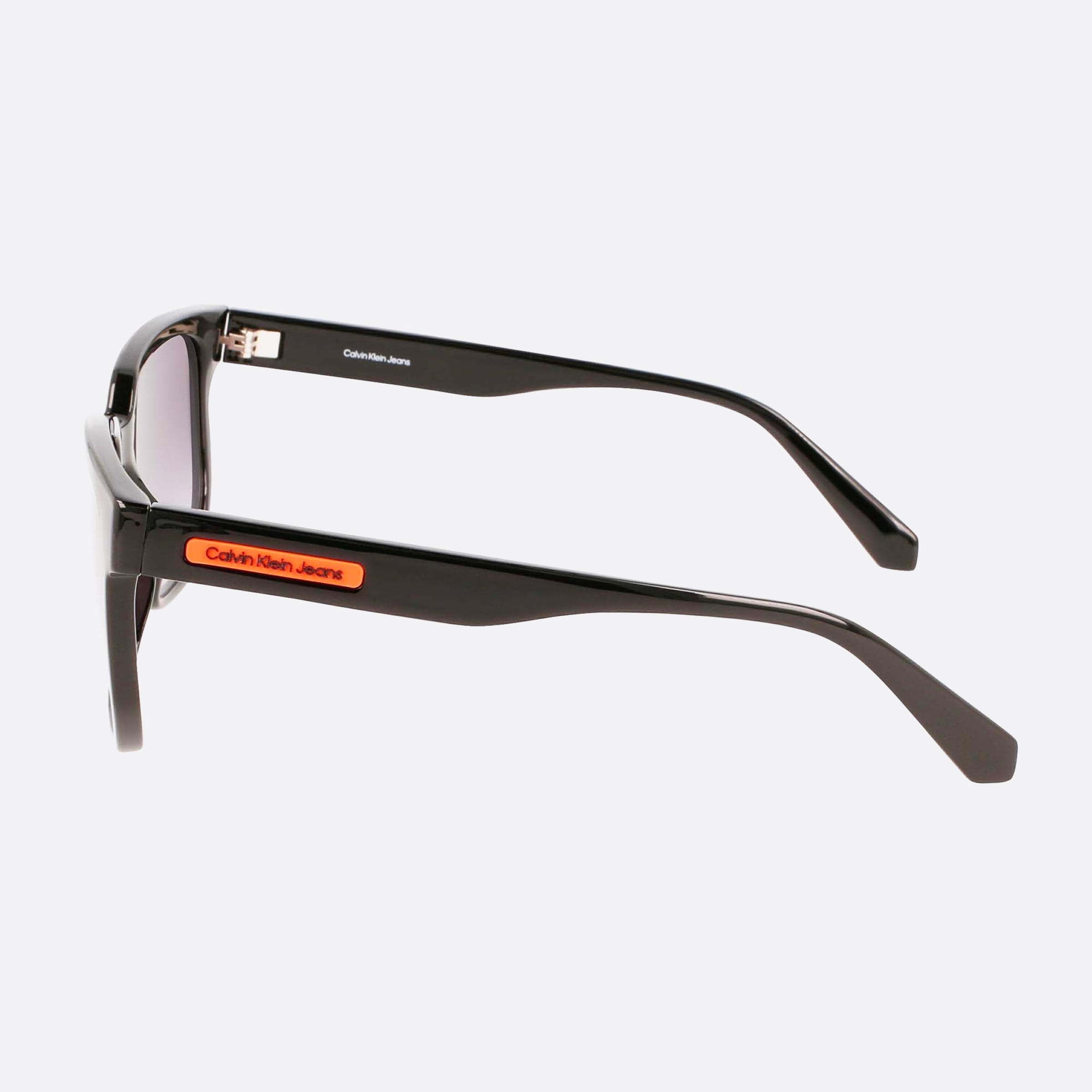 Calvin 55mm Klein Jeans Ckj22611s Black Squared Men Sunglasses - Detail View