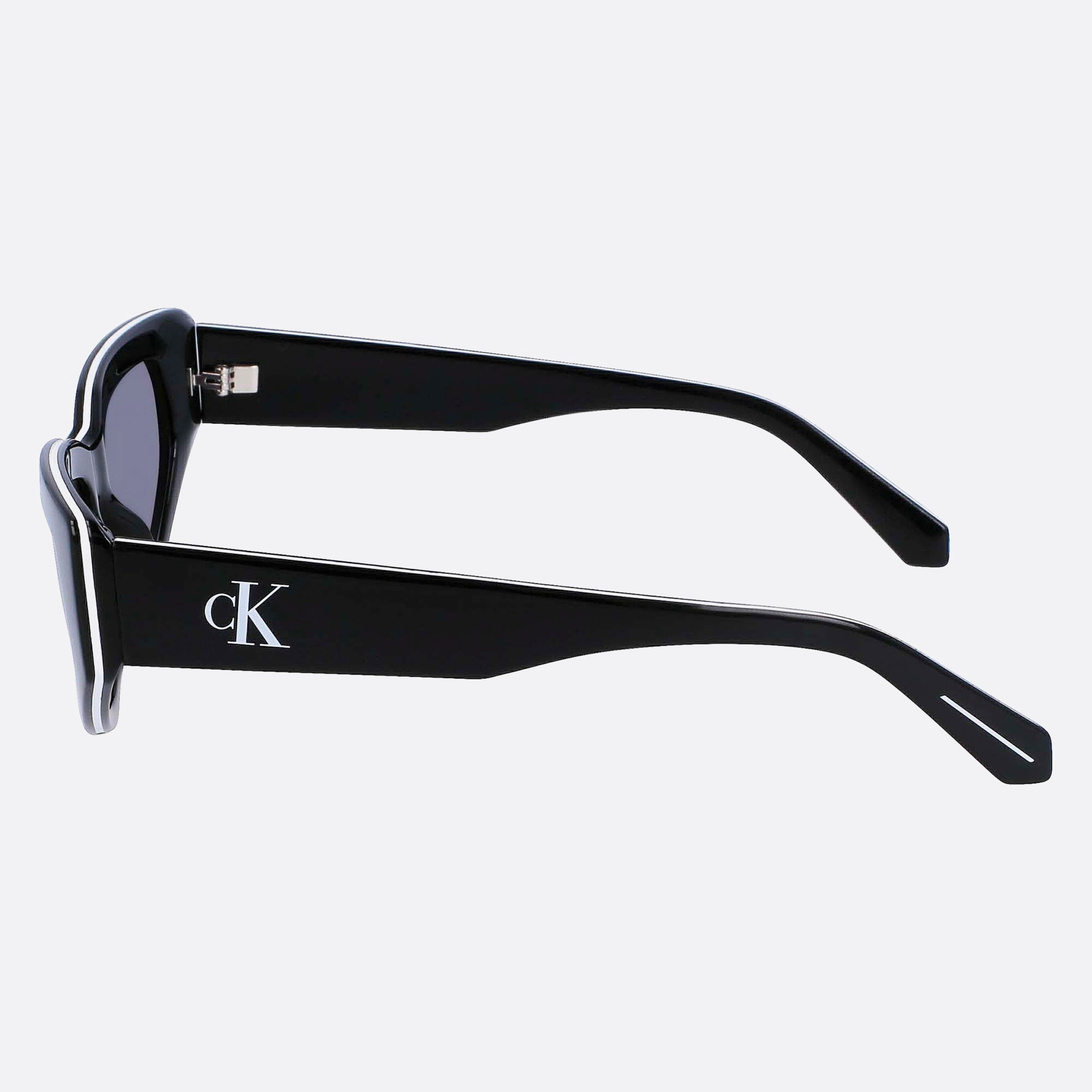 Calvin 53mm Klein Jeans Ckj23603s Black Cat Eye Women Sunglasses - Detail View
