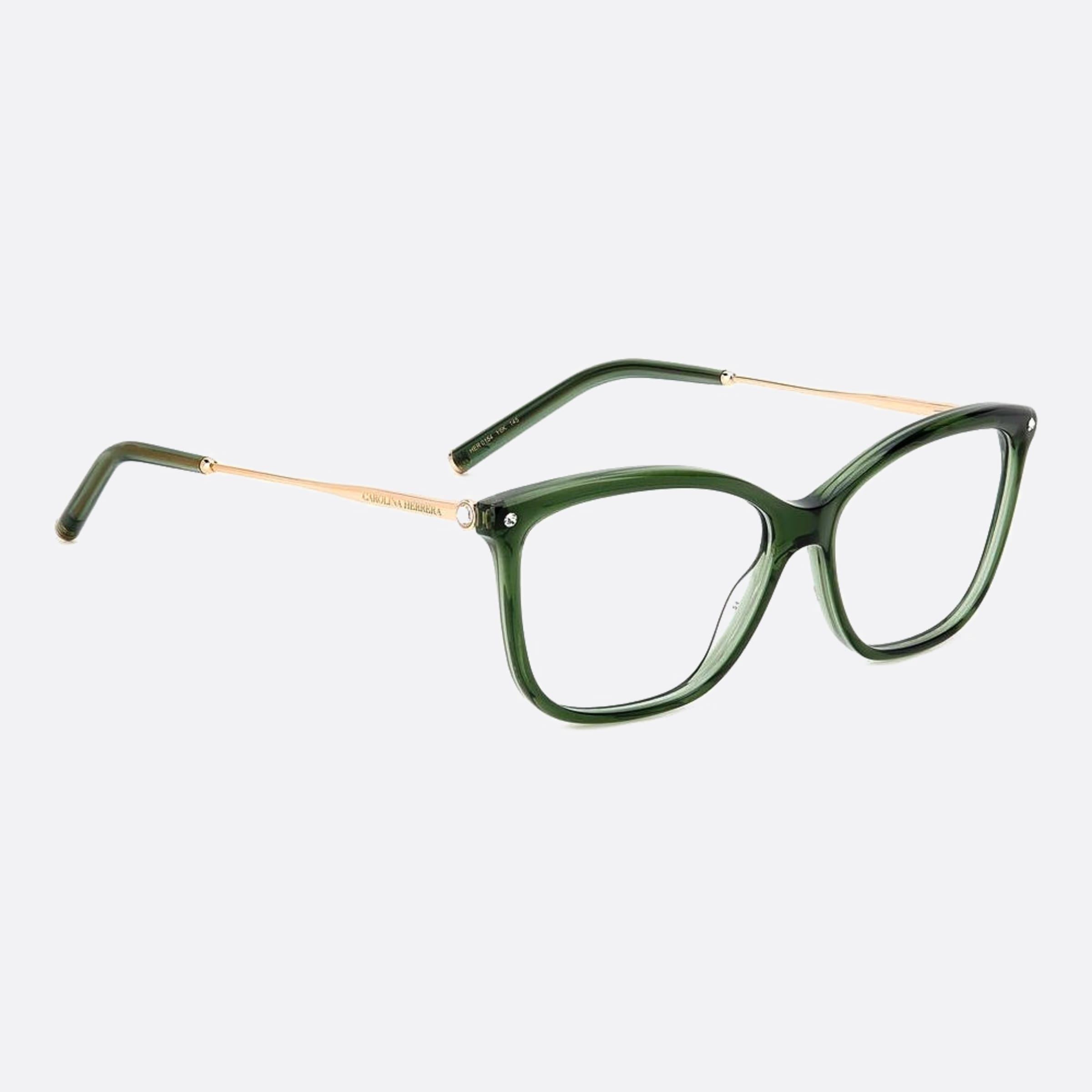 Carolina 56mm Herrera Her Y6k Grey Squared Women Eyeglasses - Detail View