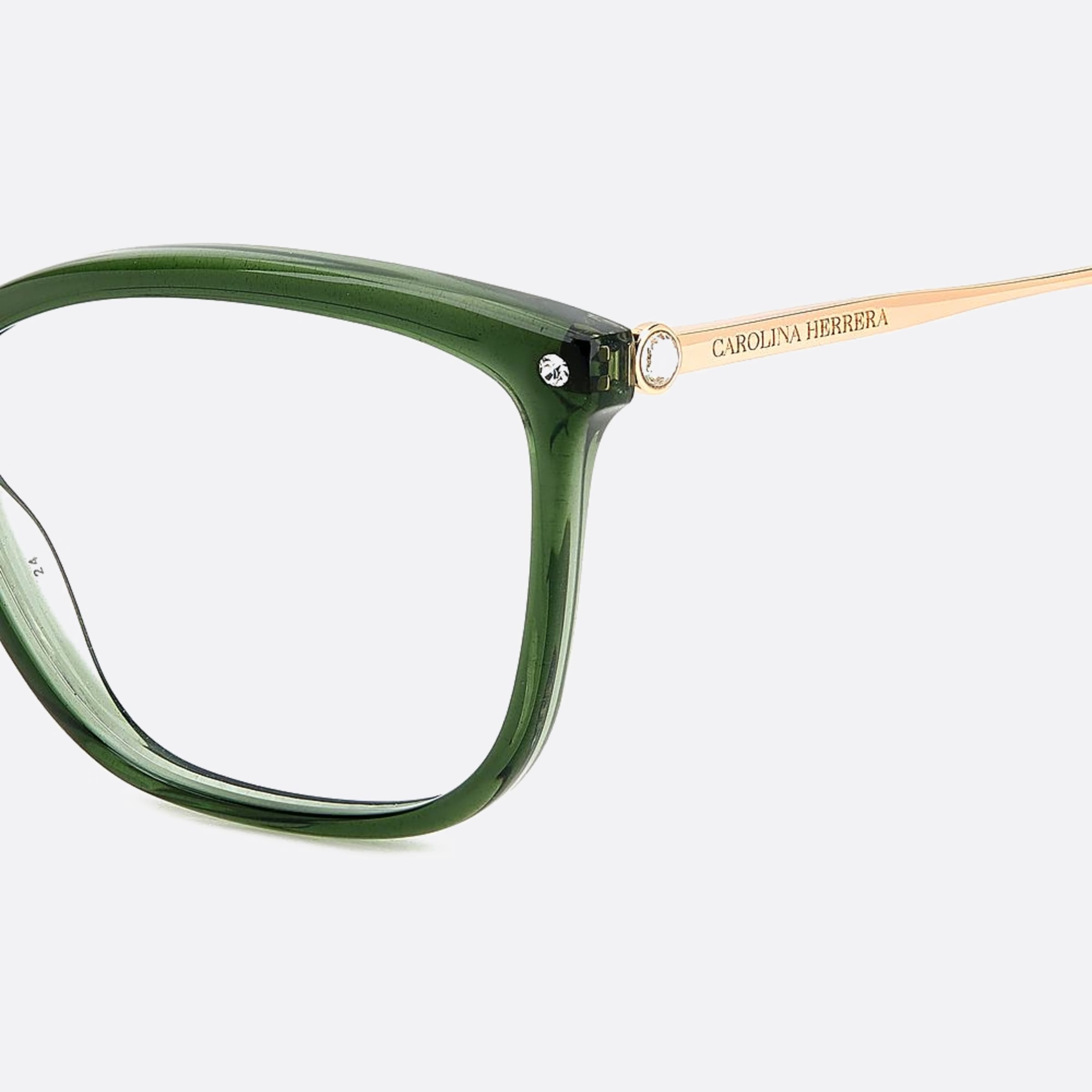 Carolina 56mm Herrera Her Y6k Grey Squared Women Eyeglasses - Lifestyle Shot