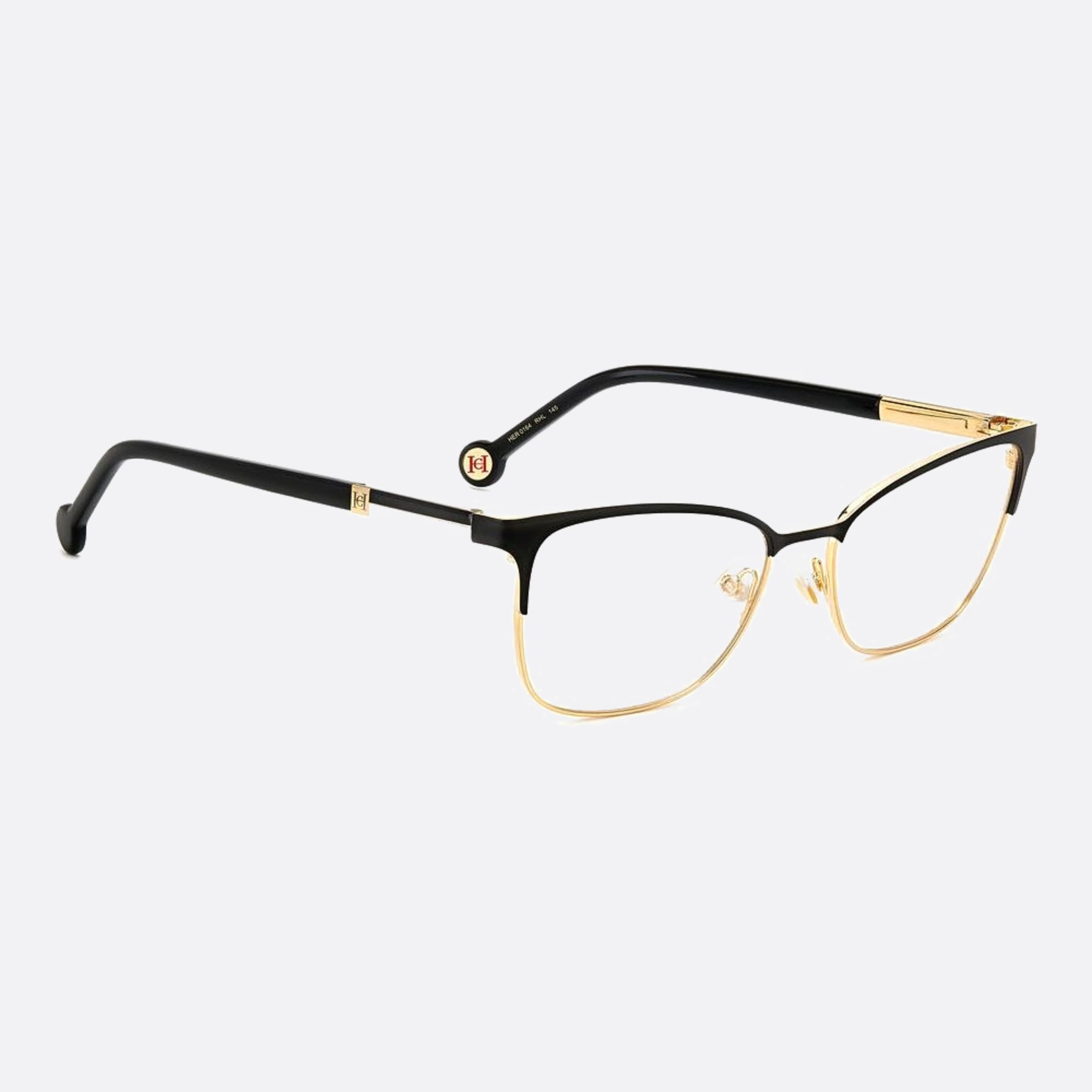 Carolina 55mm Herrera Her Rhl Gold Squared Women Eyeglasses - Detail View