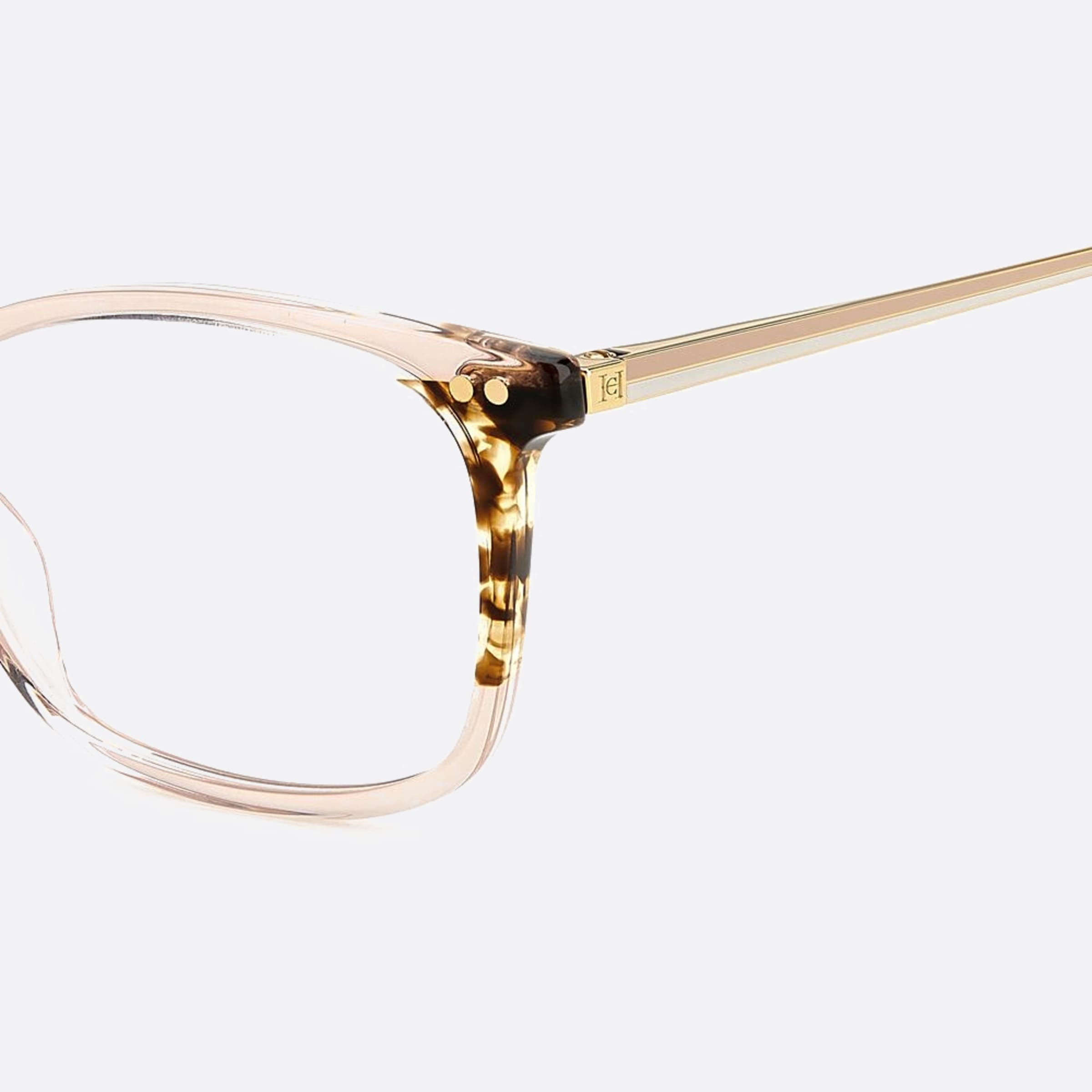 Carolina 53mm Herrera Her L93 Havana Geometric Women Eyeglasses - Lifestyle Shot