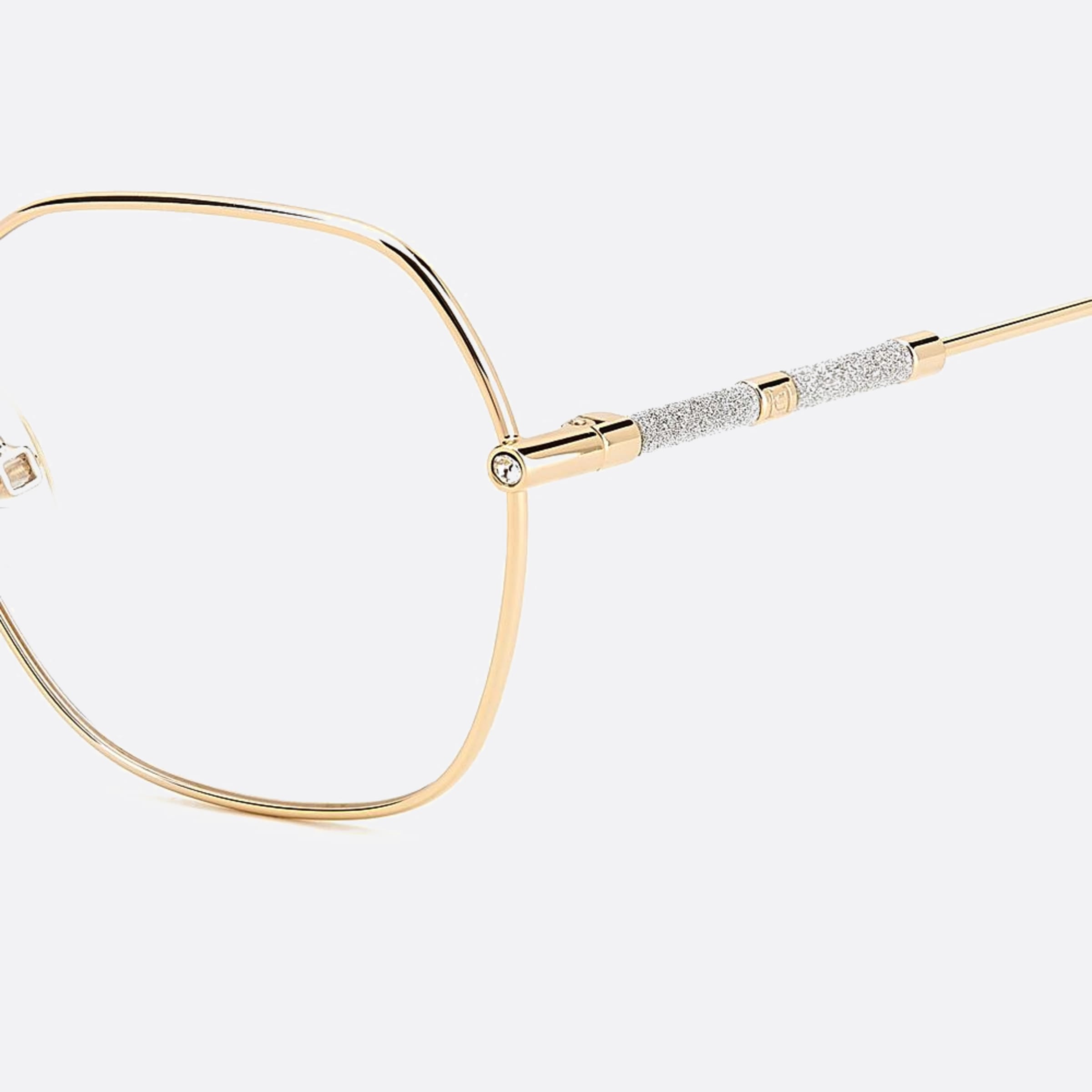 Carolina 54mm Herrera Her Rose Gold Geometric Women Eyeglasses - Lifestyle Shot