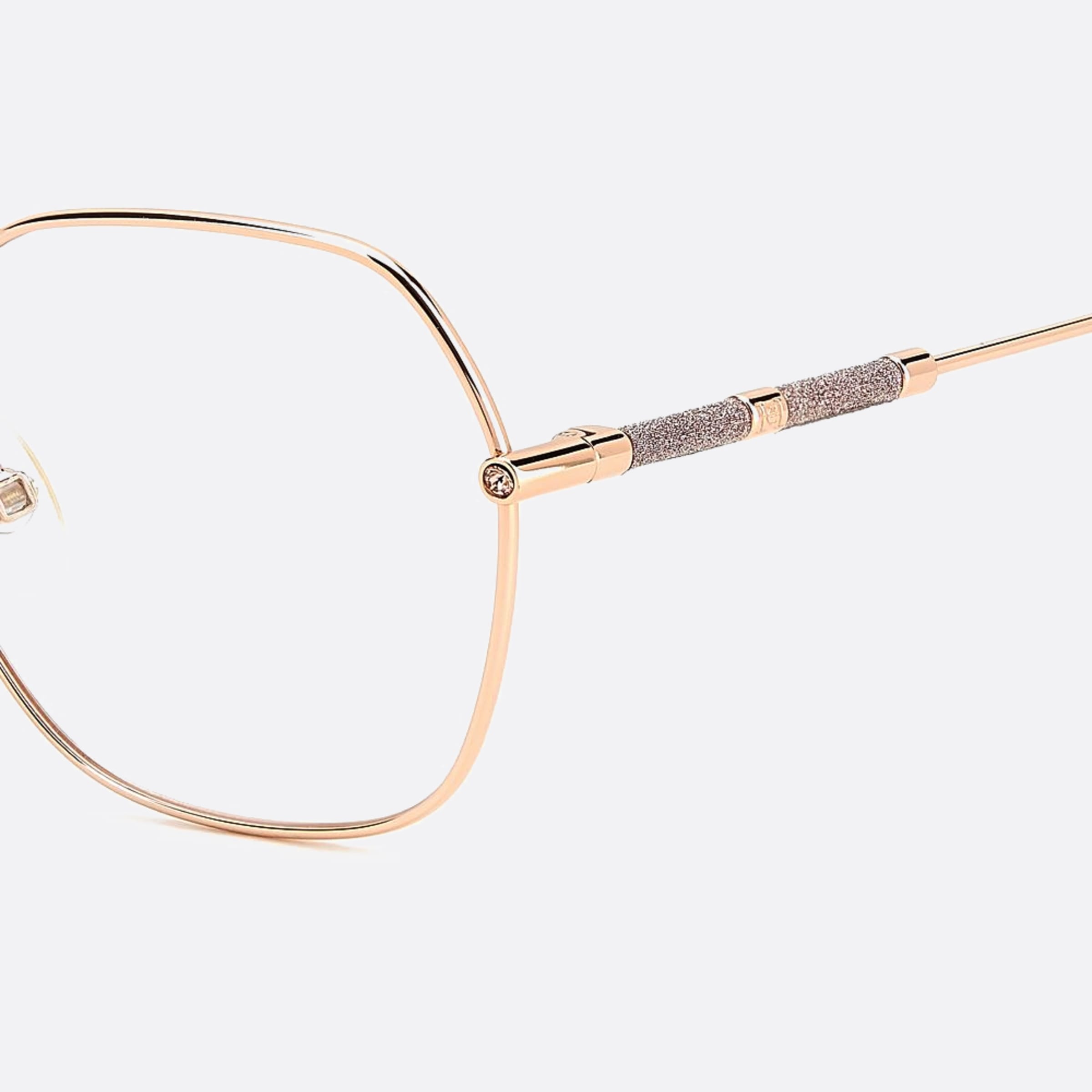 Carolina 54mm Herrera Her Ddb Gold Geometric Women Eyeglasses - Lifestyle Shot