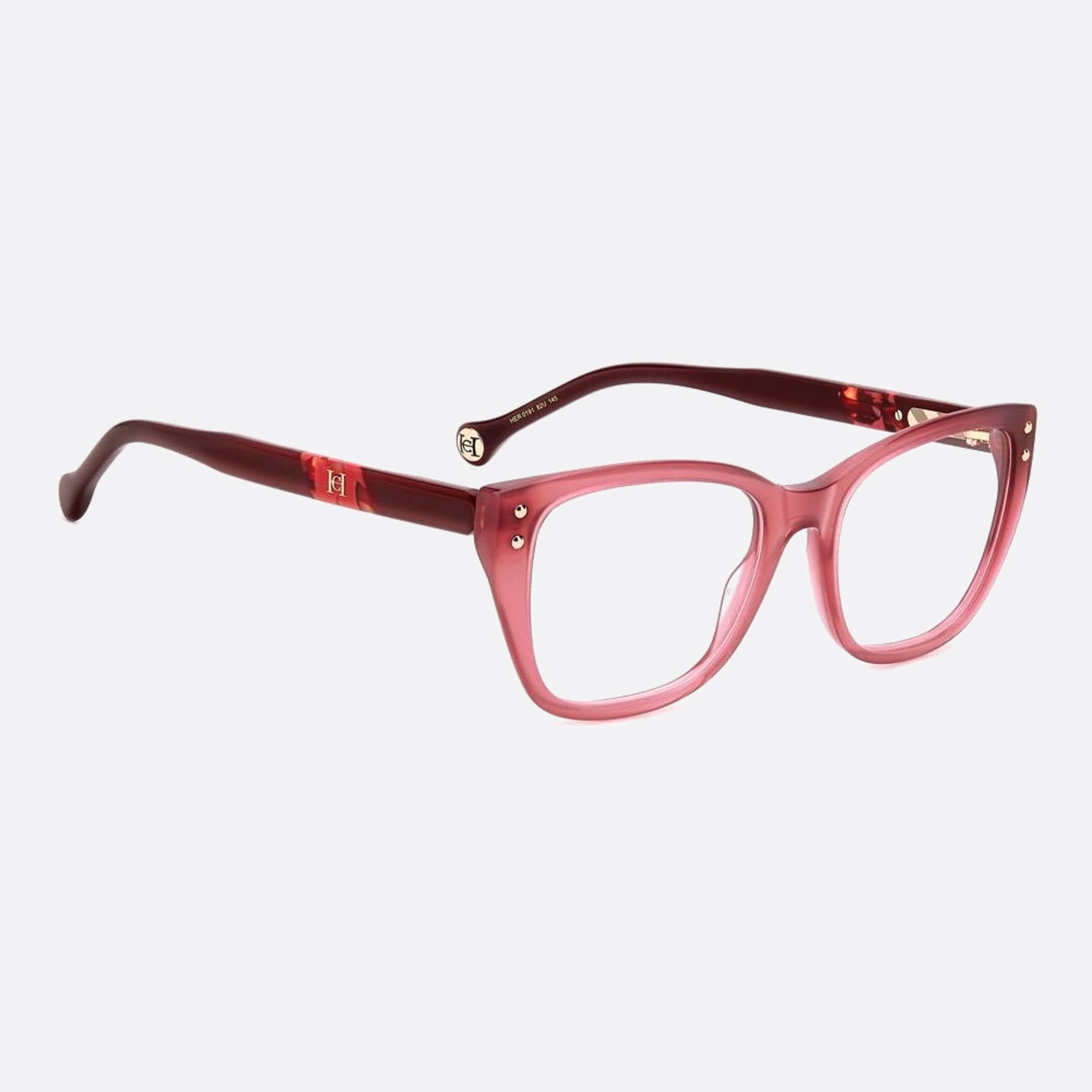 Carolina 52mm Herrera Her 82u Red Squared Women Eyeglasses - Additional Angle
