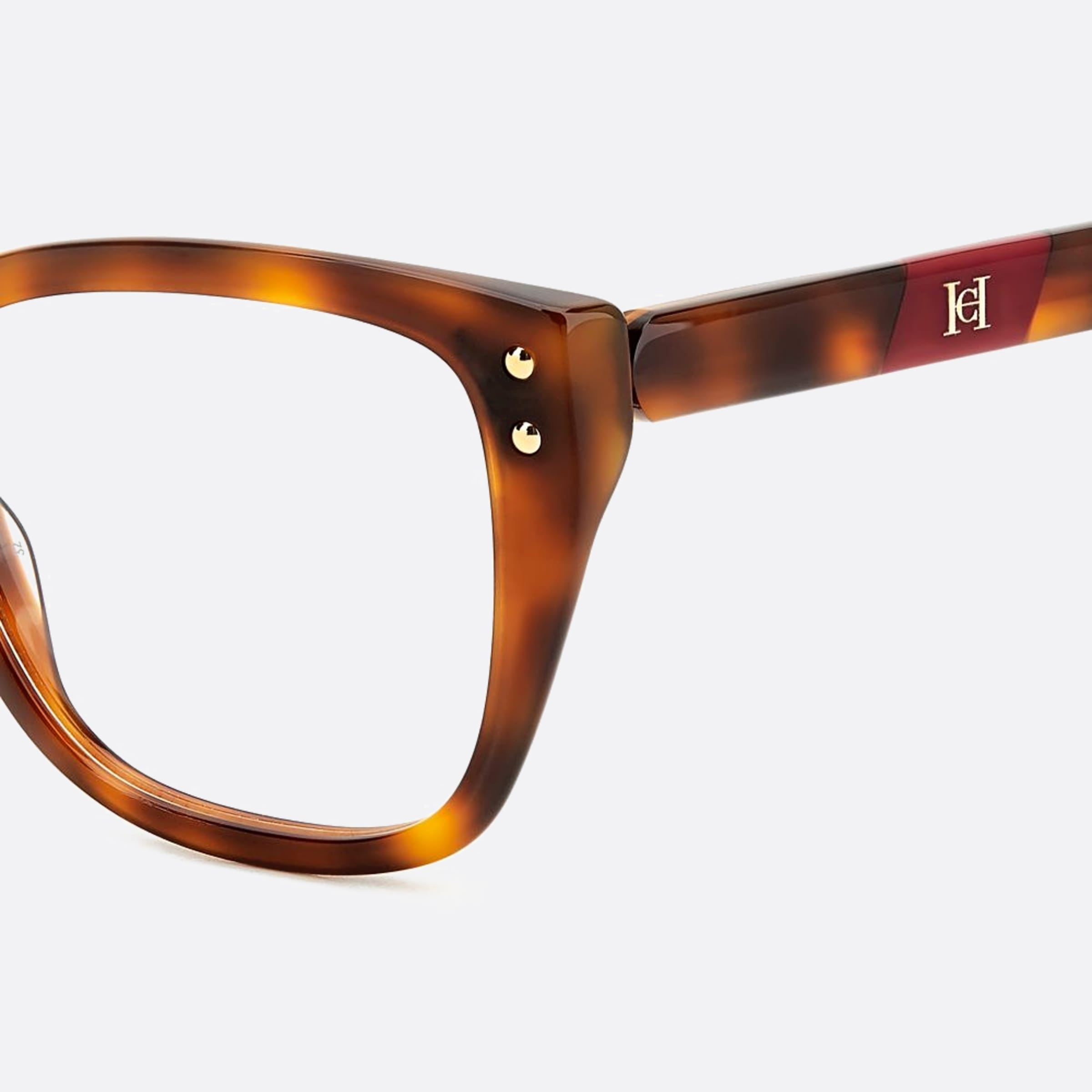 Carolina 52mm Herrera Her O63 Red Squared Women Eyeglasses - Lifestyle Shot