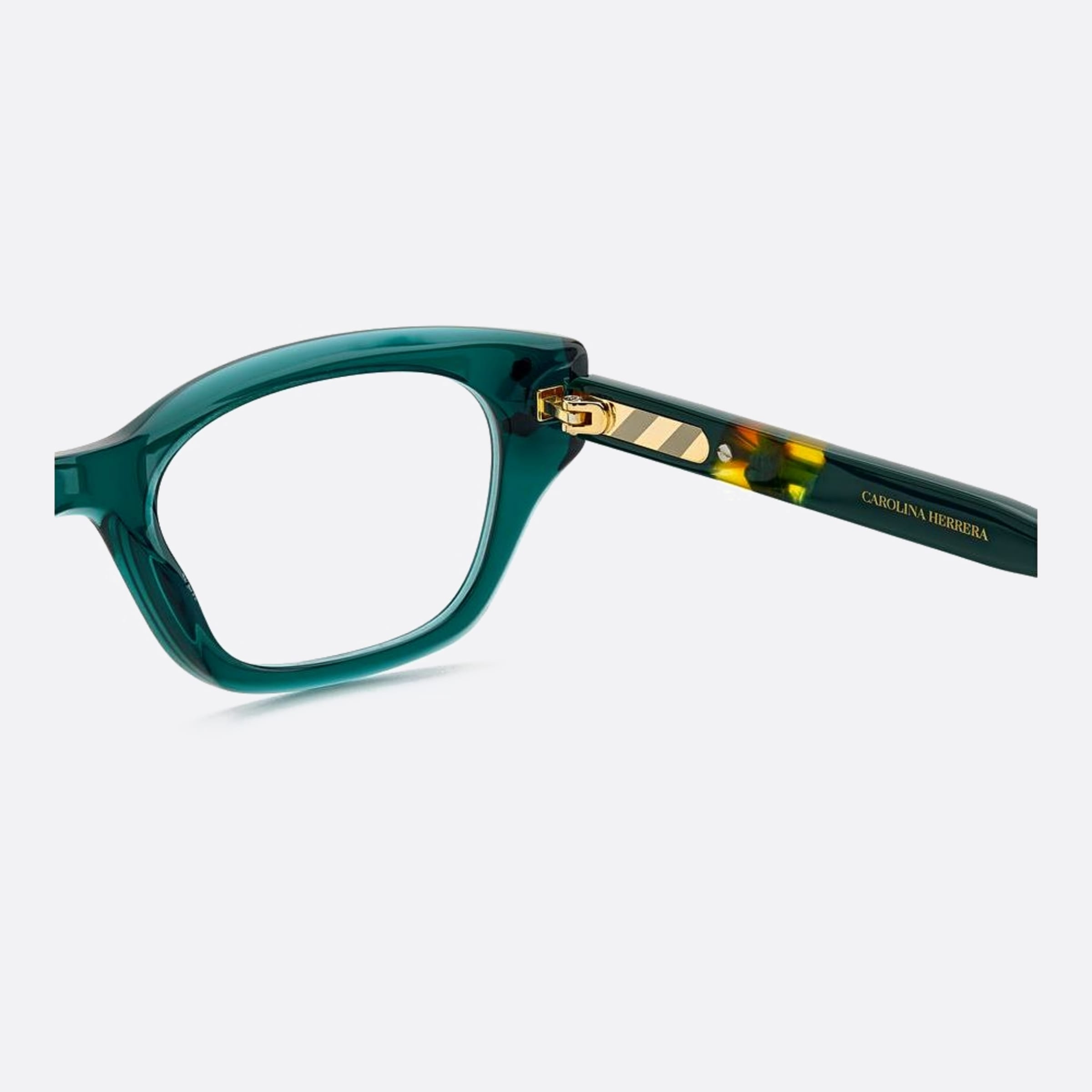 Carolina 50mm Herrera Her Yje Havana Cat Eye Women Eyeglasses - Additional Angle