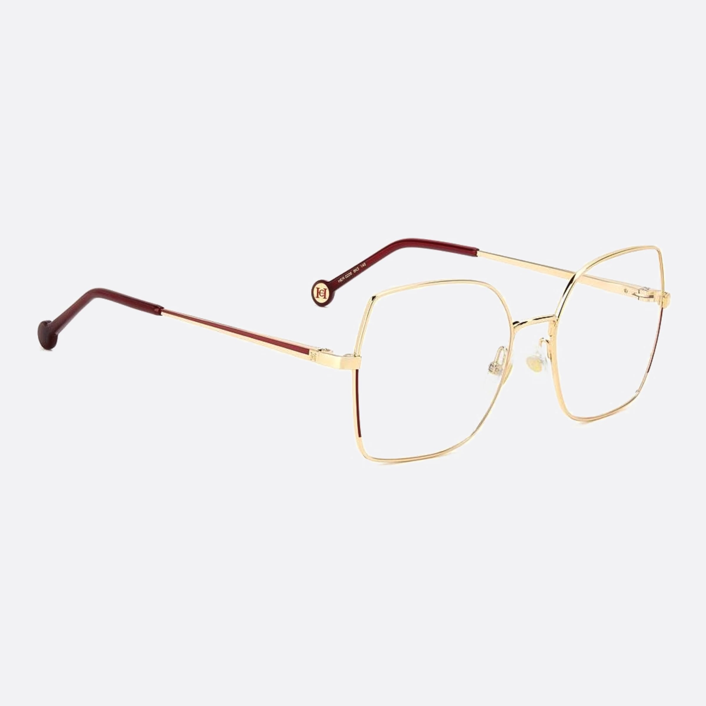 Carolina 55mm Herrera Her 6k3 Gold Squared Women Eyeglasses - Lifestyle Shot