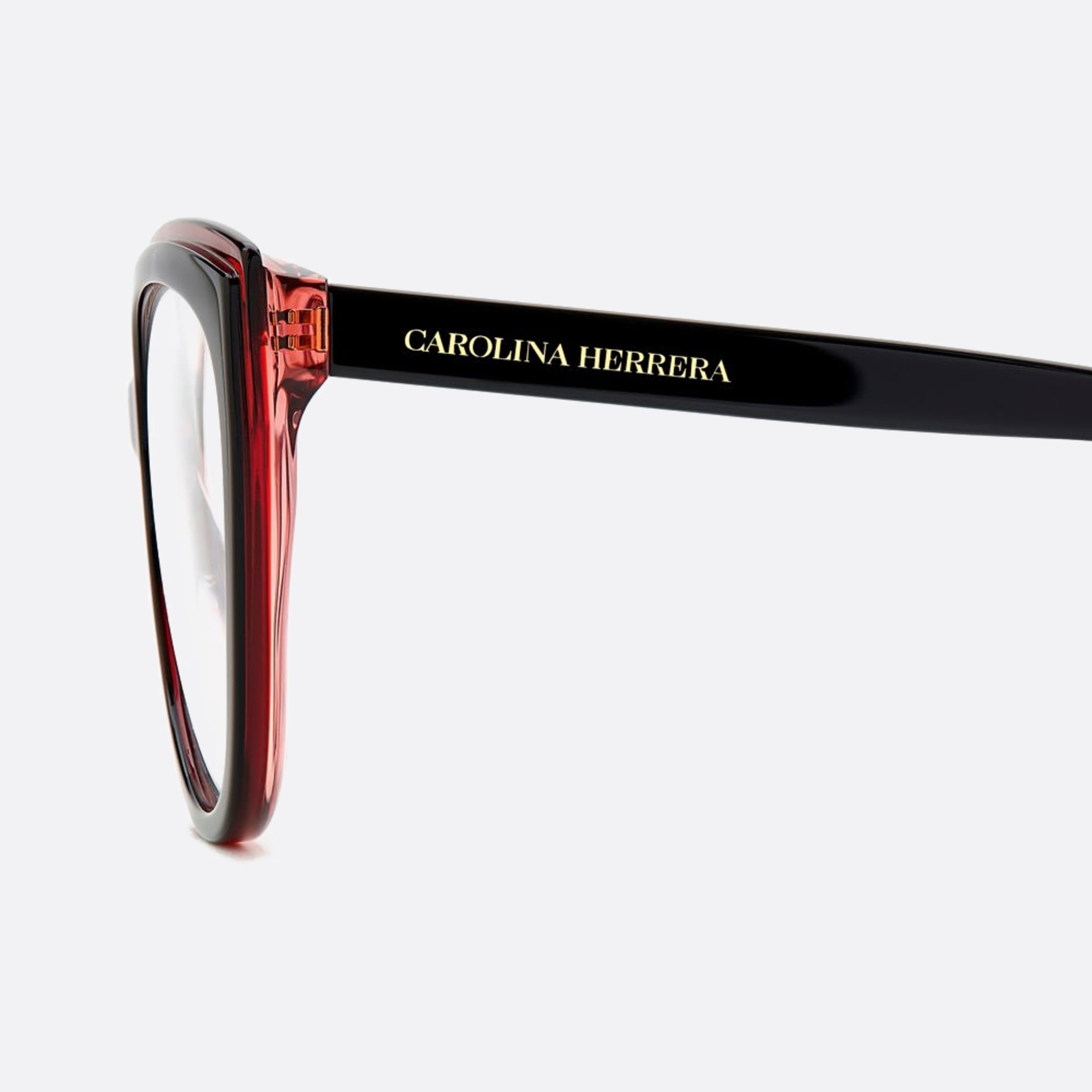 Carolina 53mm Herrera Her 3h2 Black Cat Eye Women Eyeglasses - Additional Angle