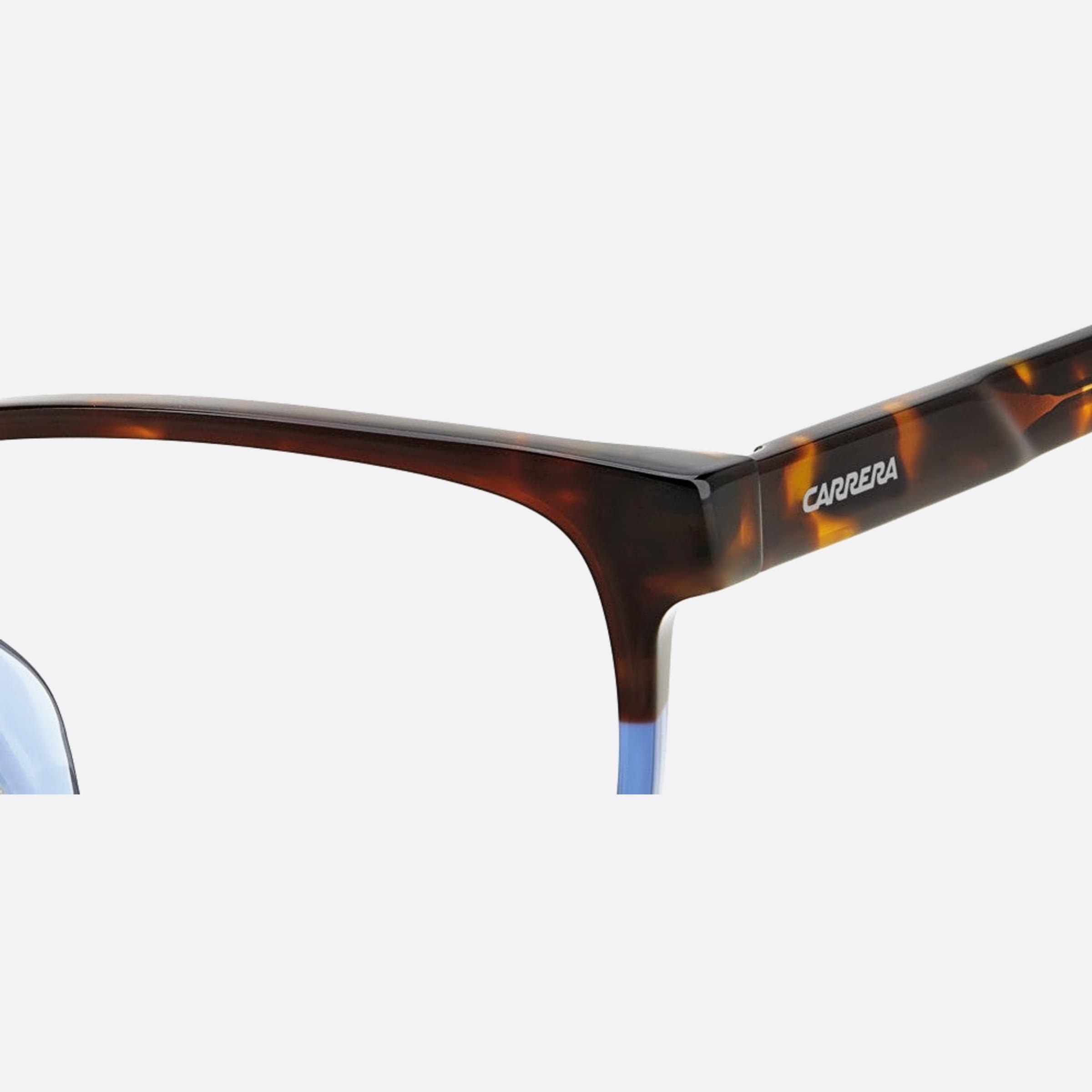 Carrera 55mm Flex Wr9 Havana Rectangle Men Eyeglasses - Detail View