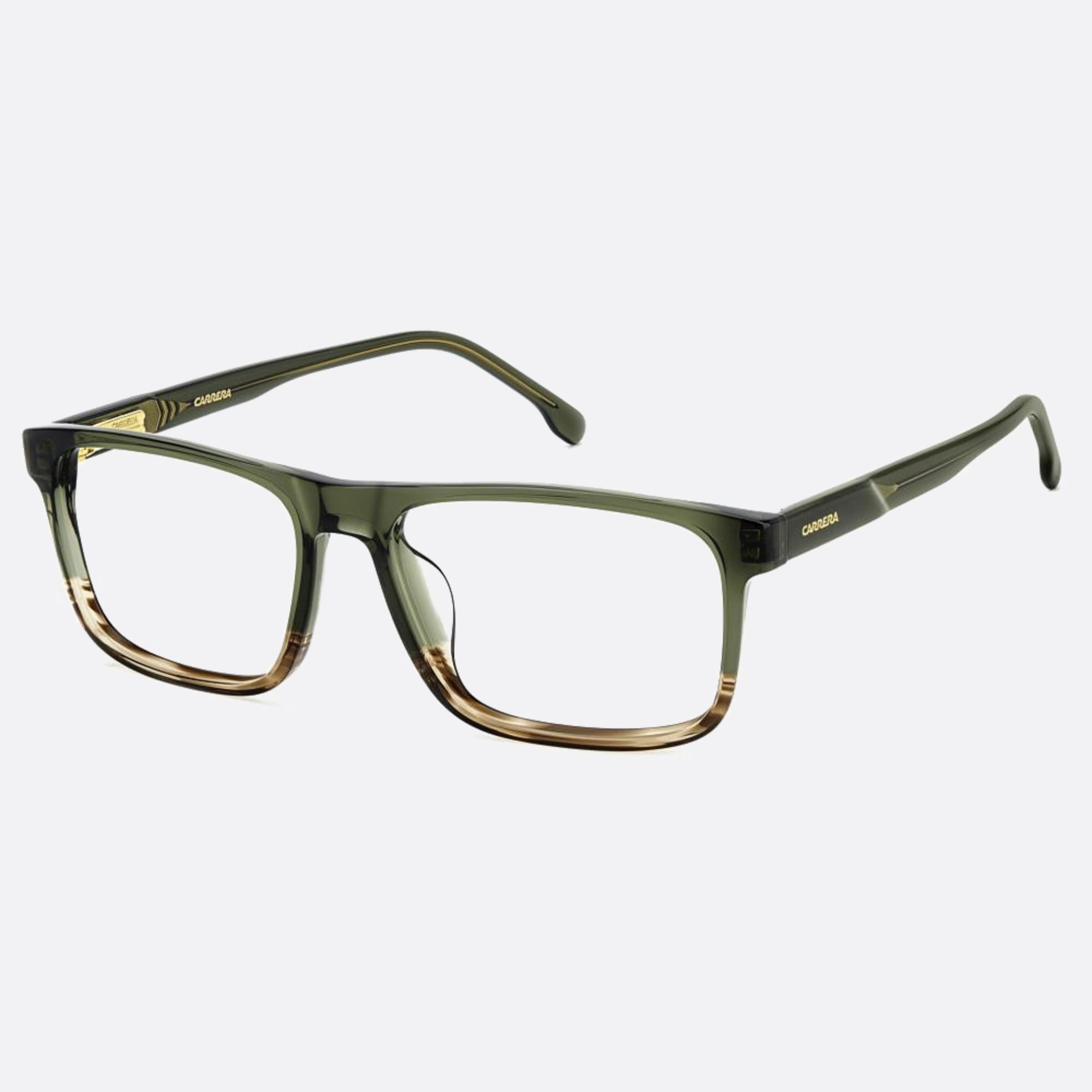 Carrera 55mm Flex Xgw Green Rectangle Men Eyeglasses - Side View