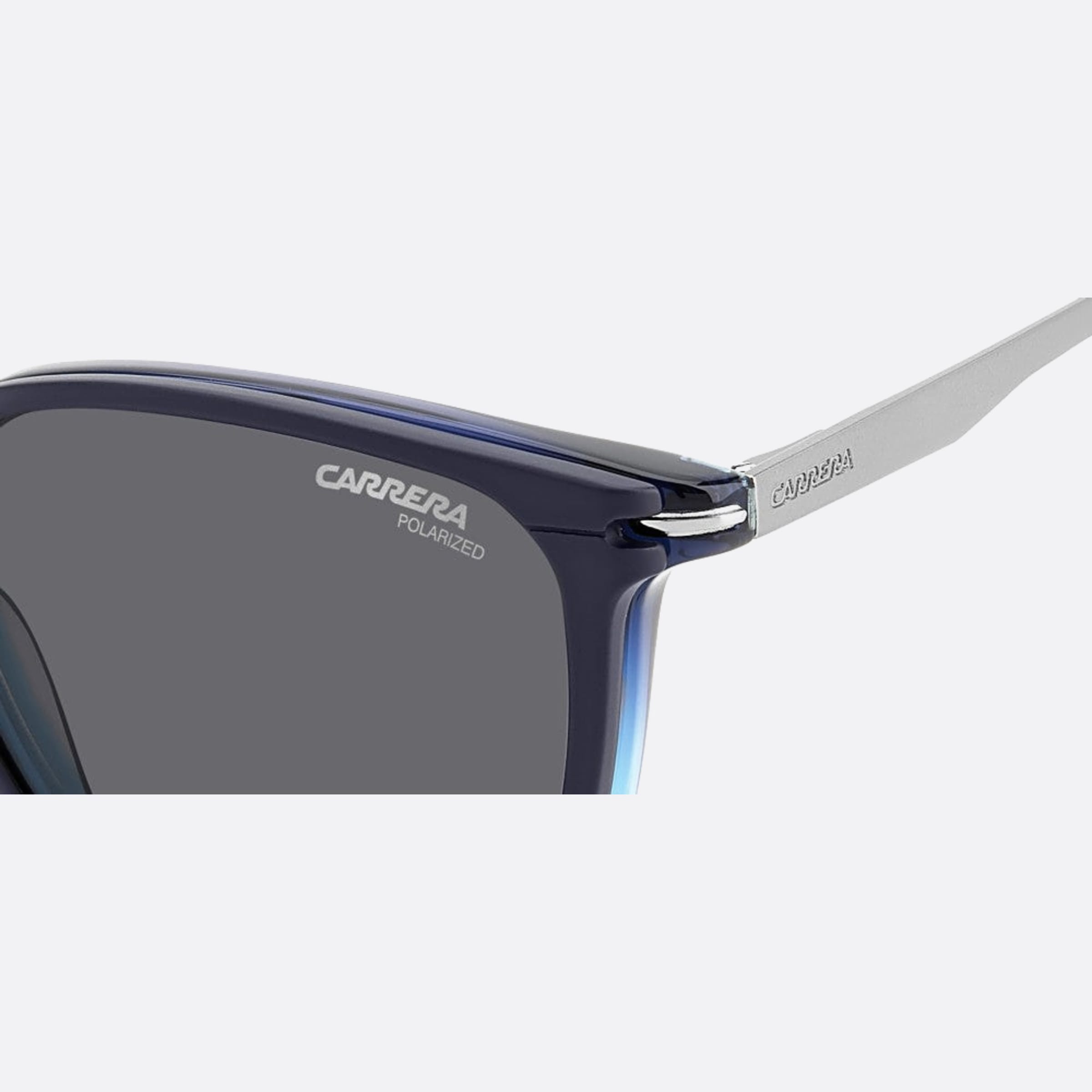 Carrera 50mm Pjp Blue Rectangle Men Sunglasses - Detail View