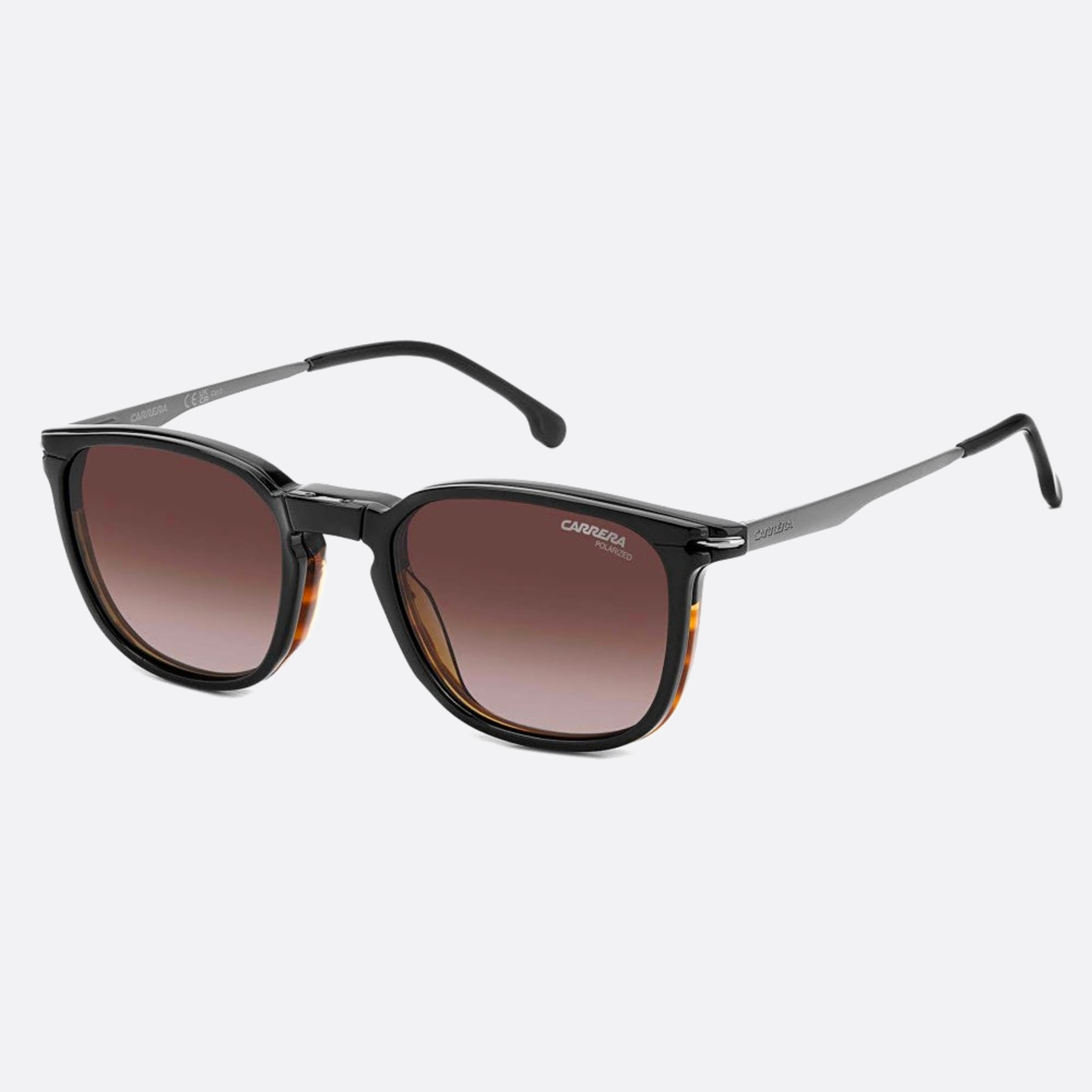 Carrera 50mm Wr7 Havana Rectangle Polarized Men Sunglasses - Lifestyle Shot