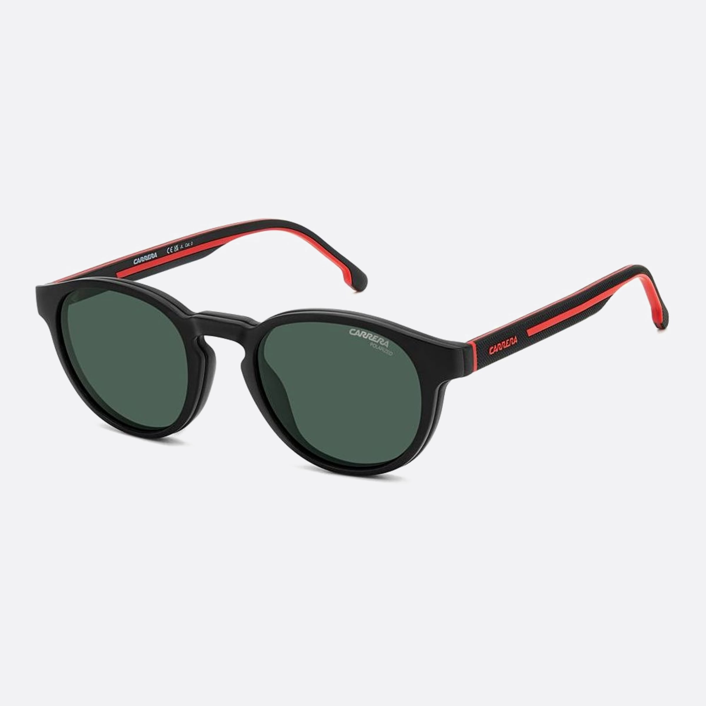 Carrera 50mm Oit Black Squared Men Sunglasses - Additional Angle