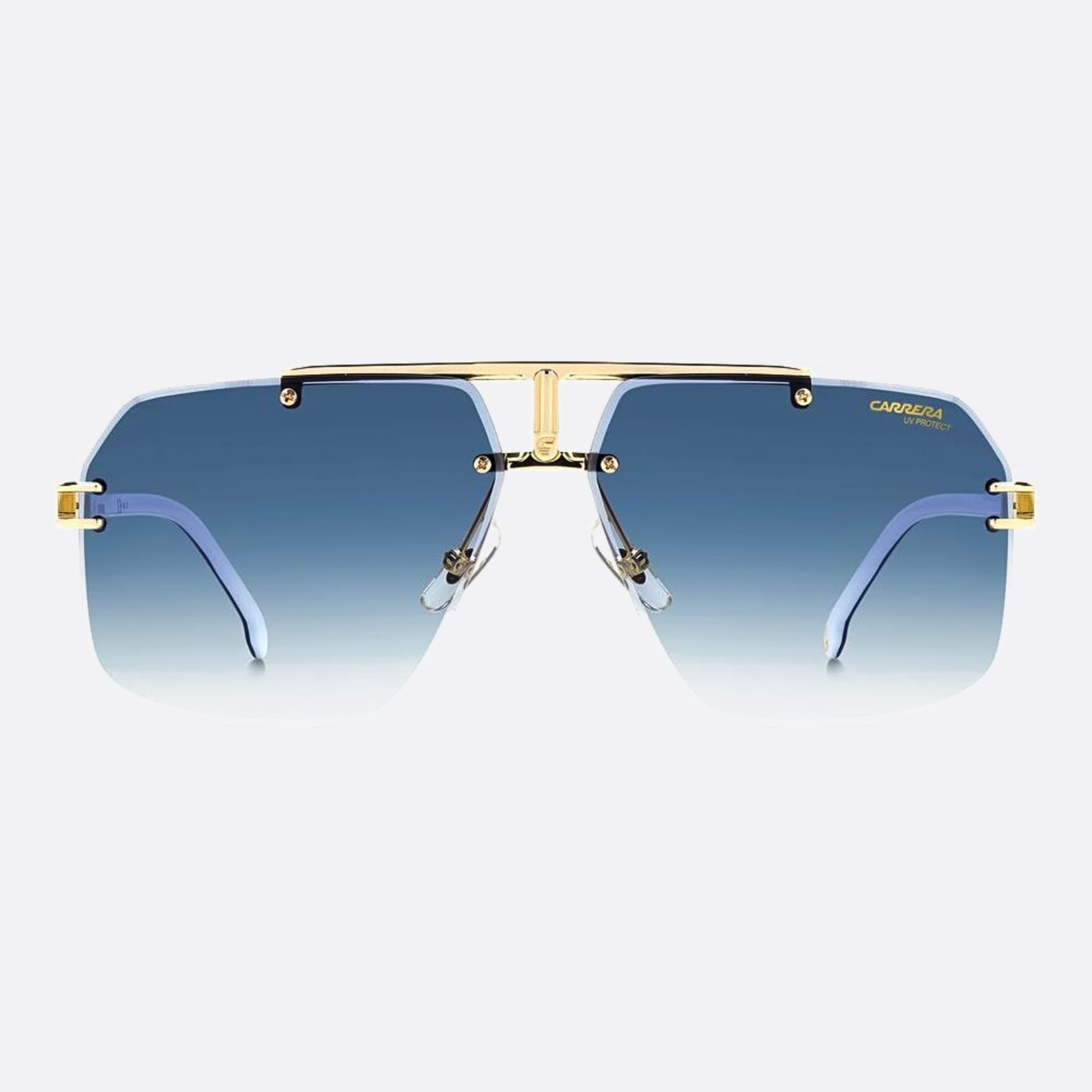 Carrera 63mm Carrera J5g Gold Squared Men Sunglasses - Main View