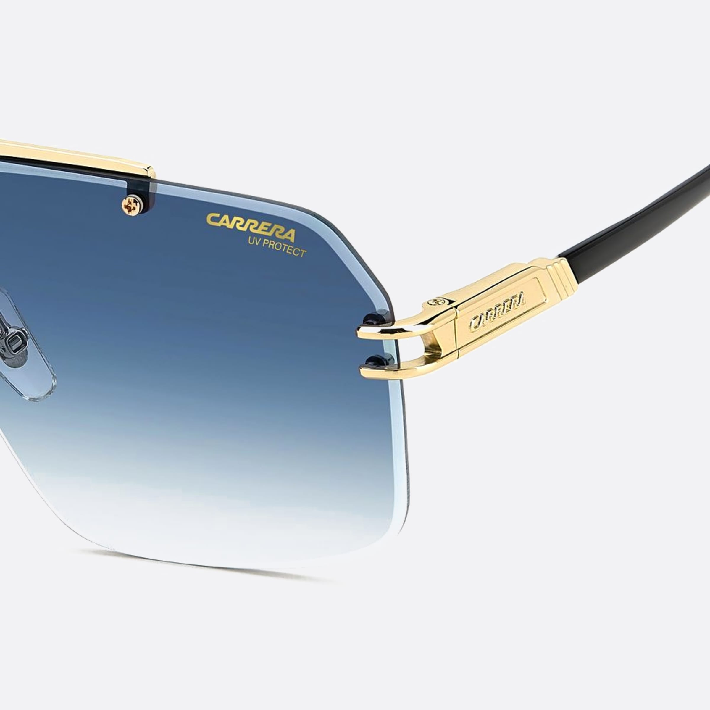Carrera 63mm Carrera J5g Gold Squared Men Sunglasses - Additional Angle