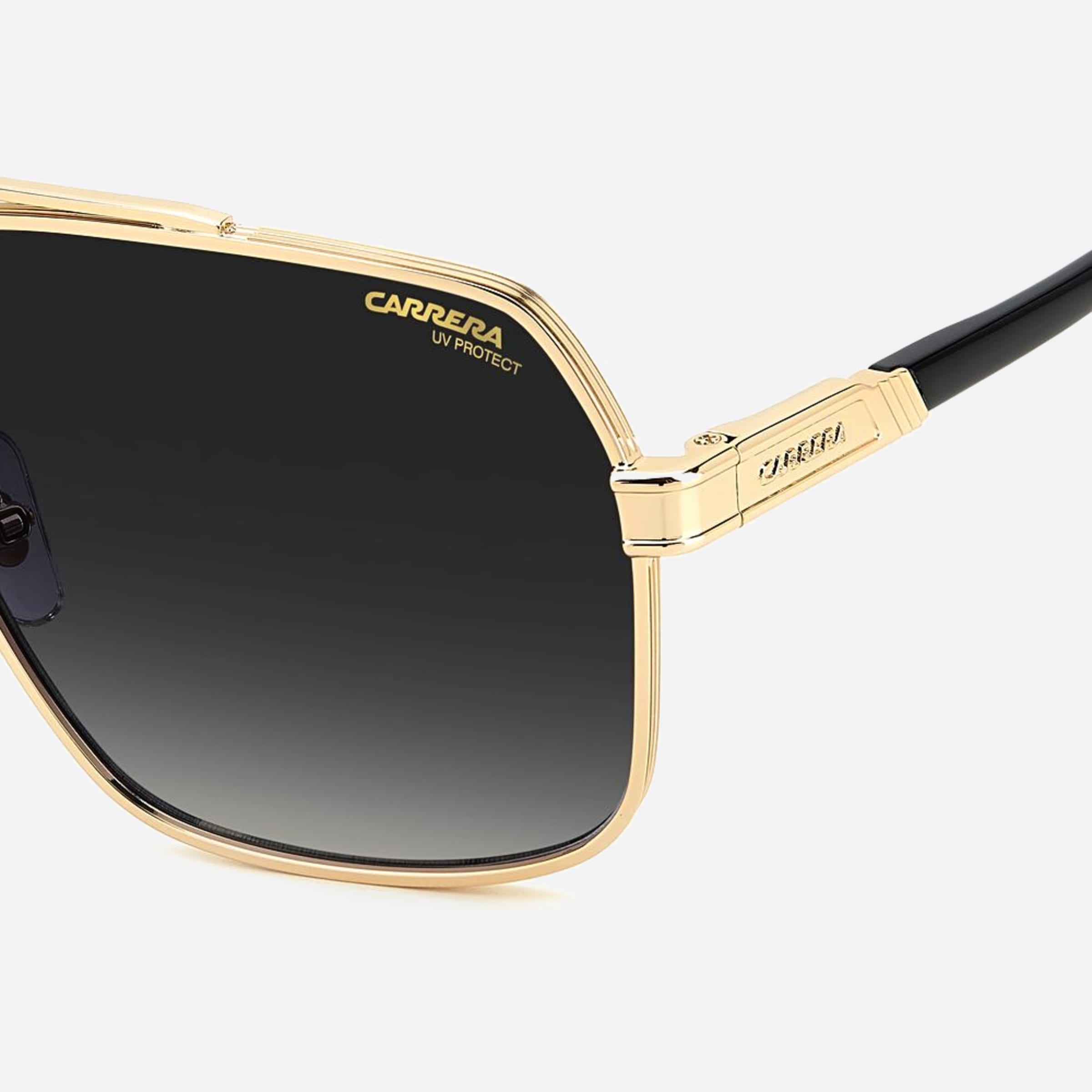Carrera 62mm Carrera 2m2 Black Squared Men Sunglasses - Additional Angle