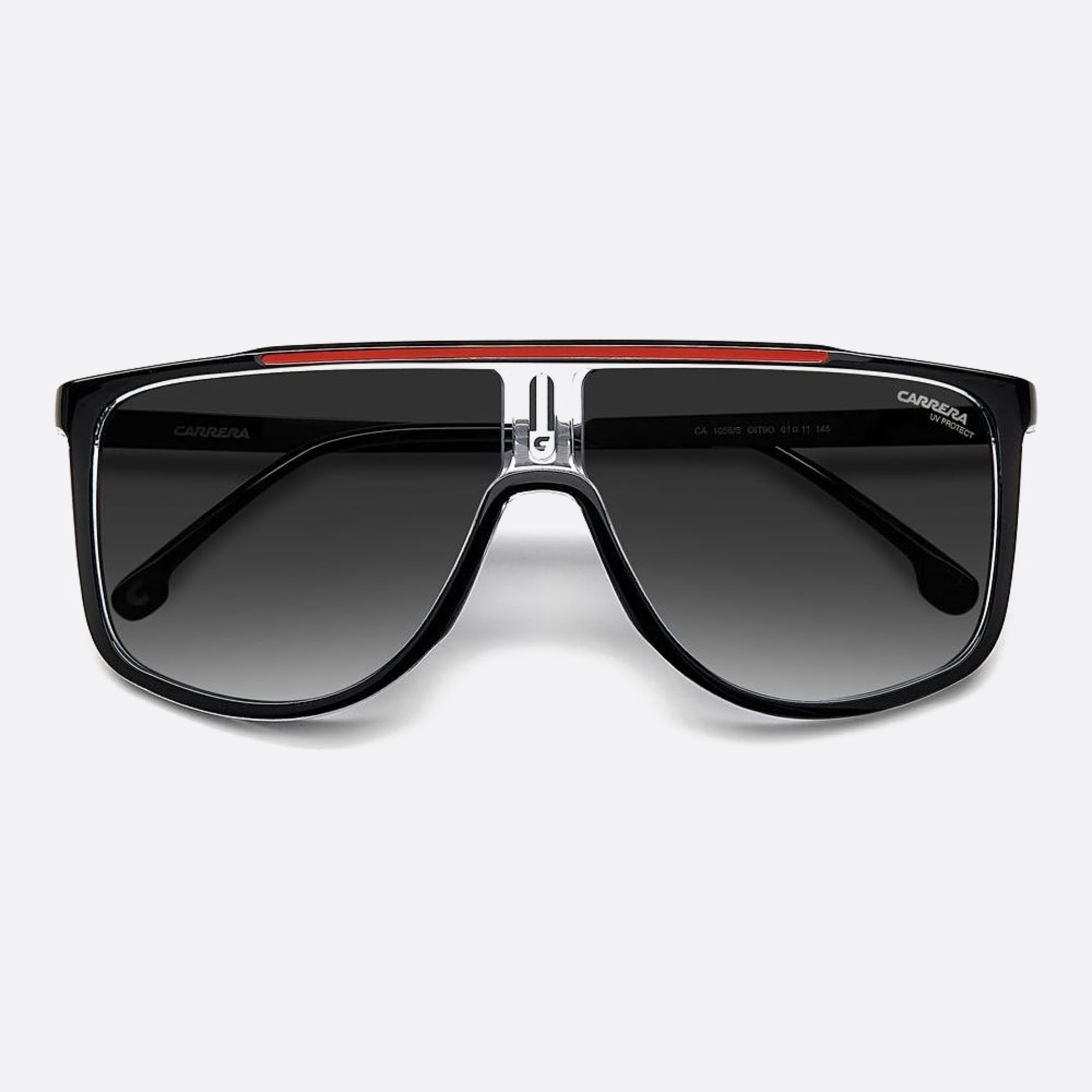 Carrera 61mm Carrera Oit Black Geometric Men Sunglasses - Lifestyle Shot