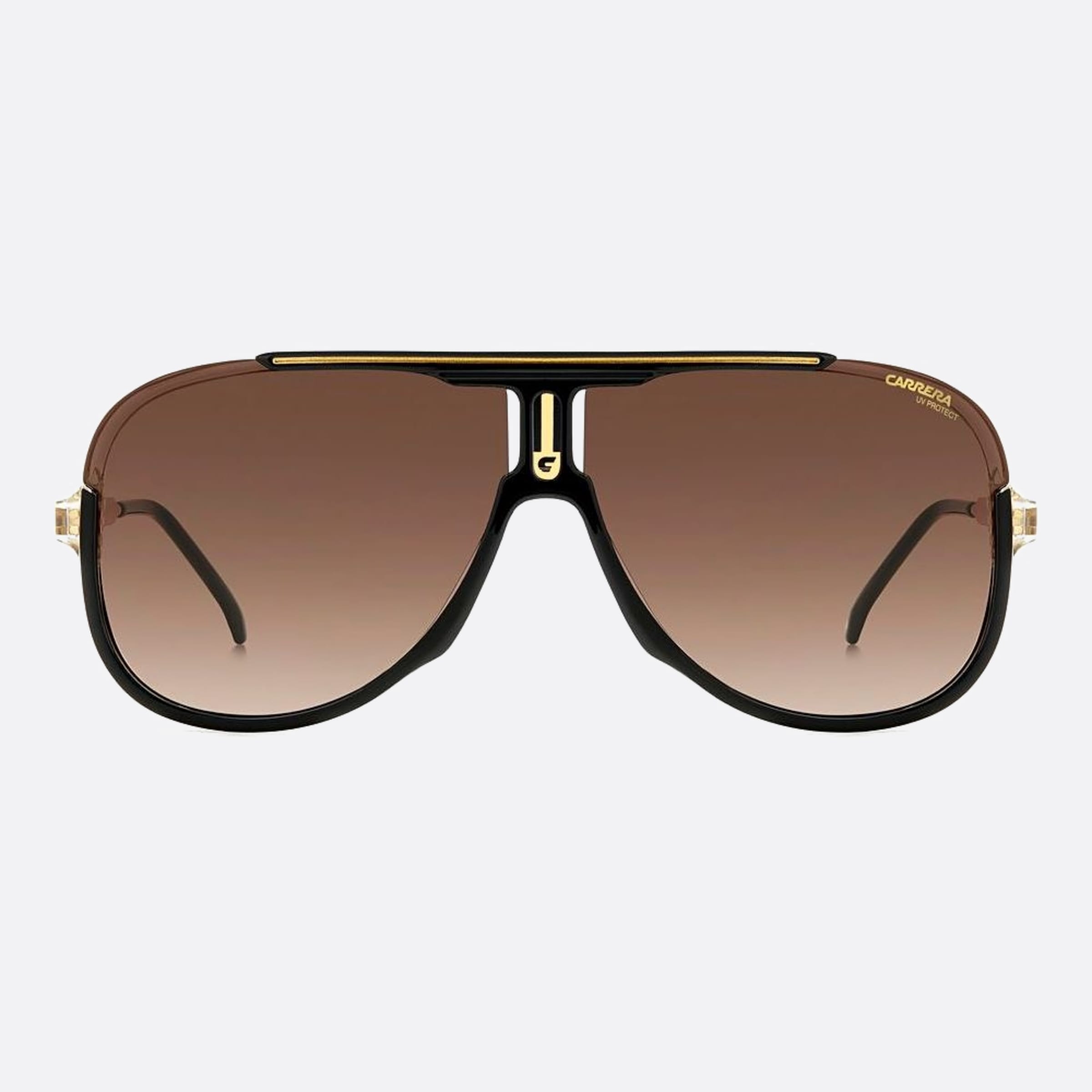 Carrera 64mm Carrera 2m2 Black Pilot Men Sunglasses - Main View