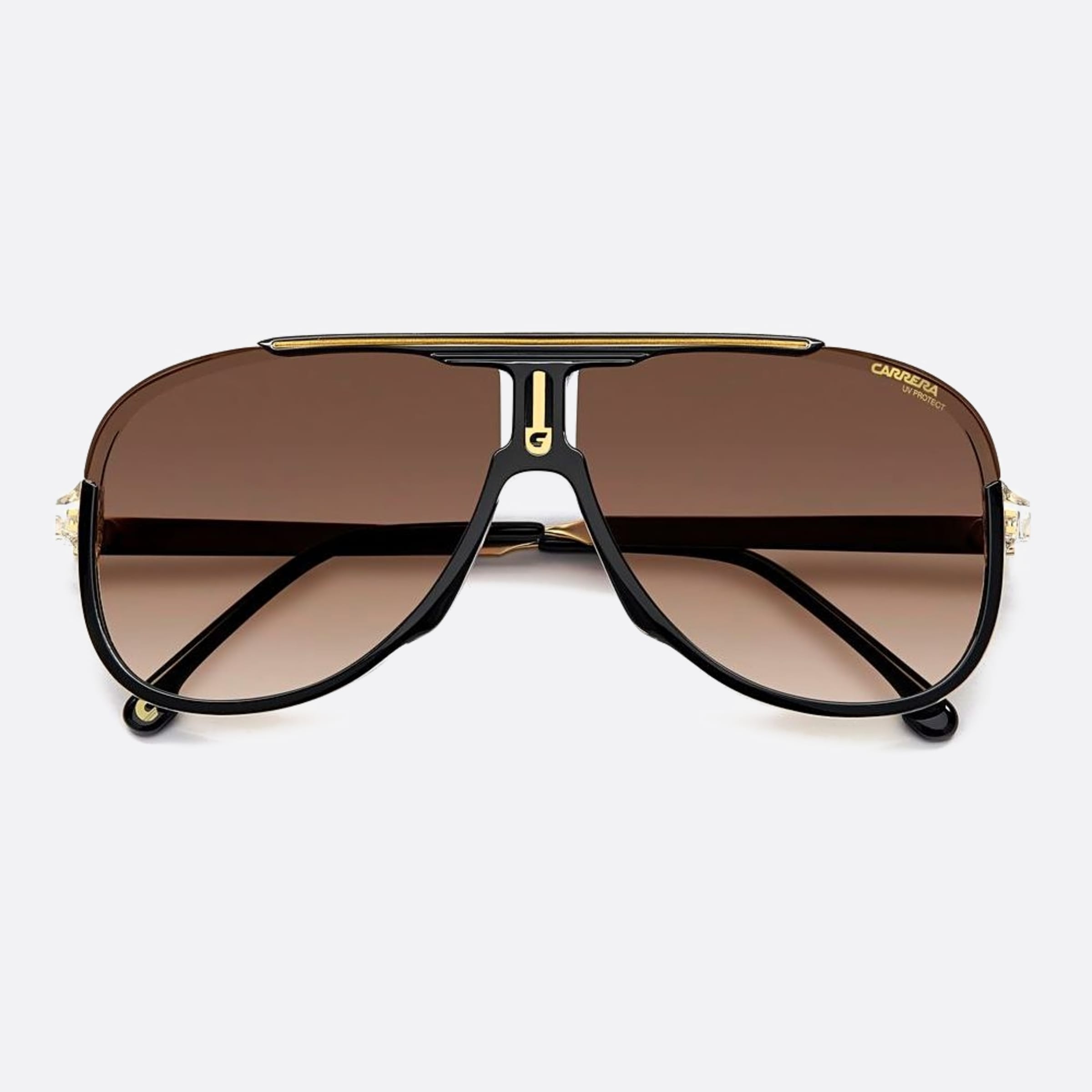Carrera 64mm Carrera 2m2 Black Pilot Men Sunglasses - Additional Angle
