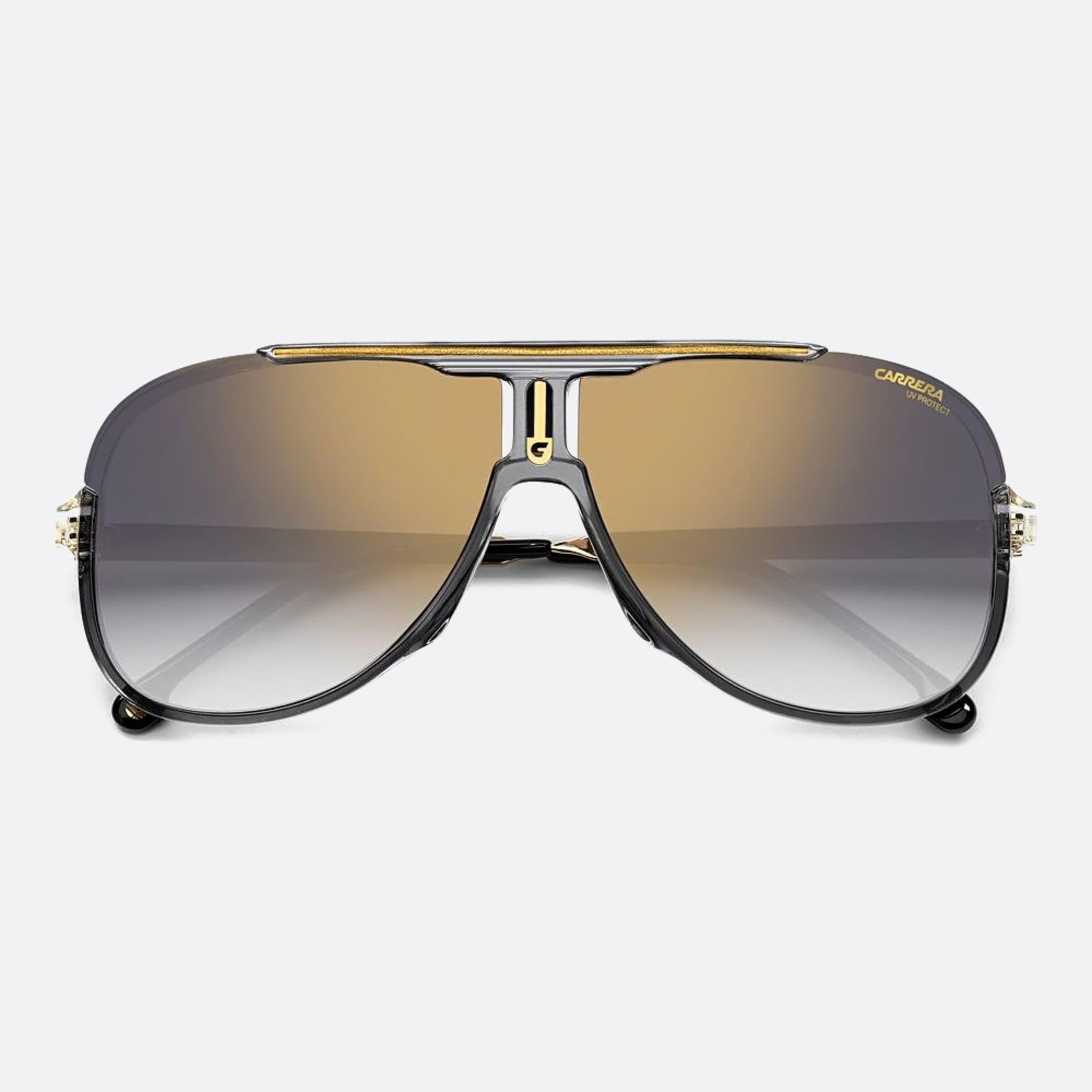 Carrera 64mm Carrera Kb7 Grey Pilot Men Sunglasses - Lifestyle Shot