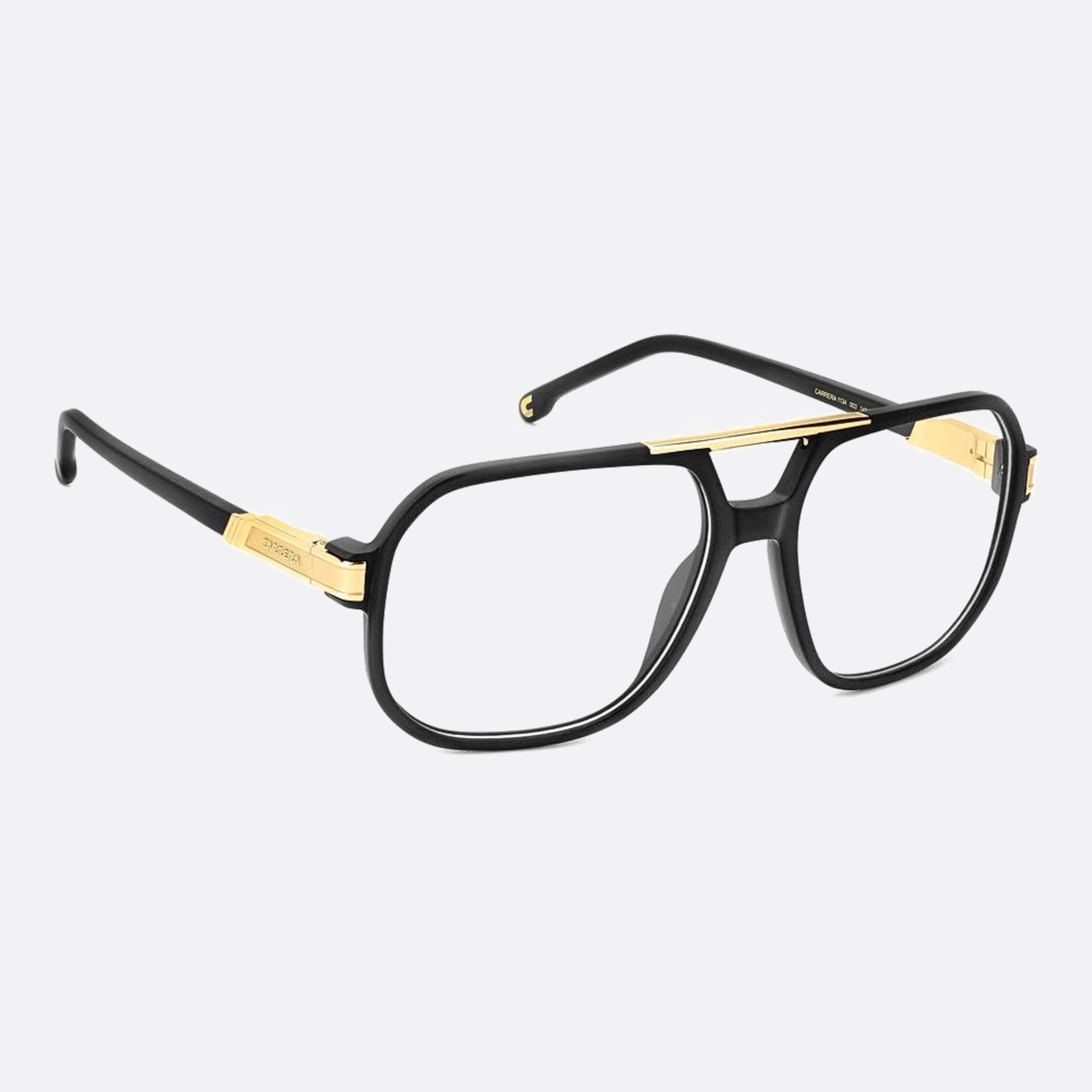 Carrera 57mm Carrera Black Squared Men Eyeglasses - Additional Angle