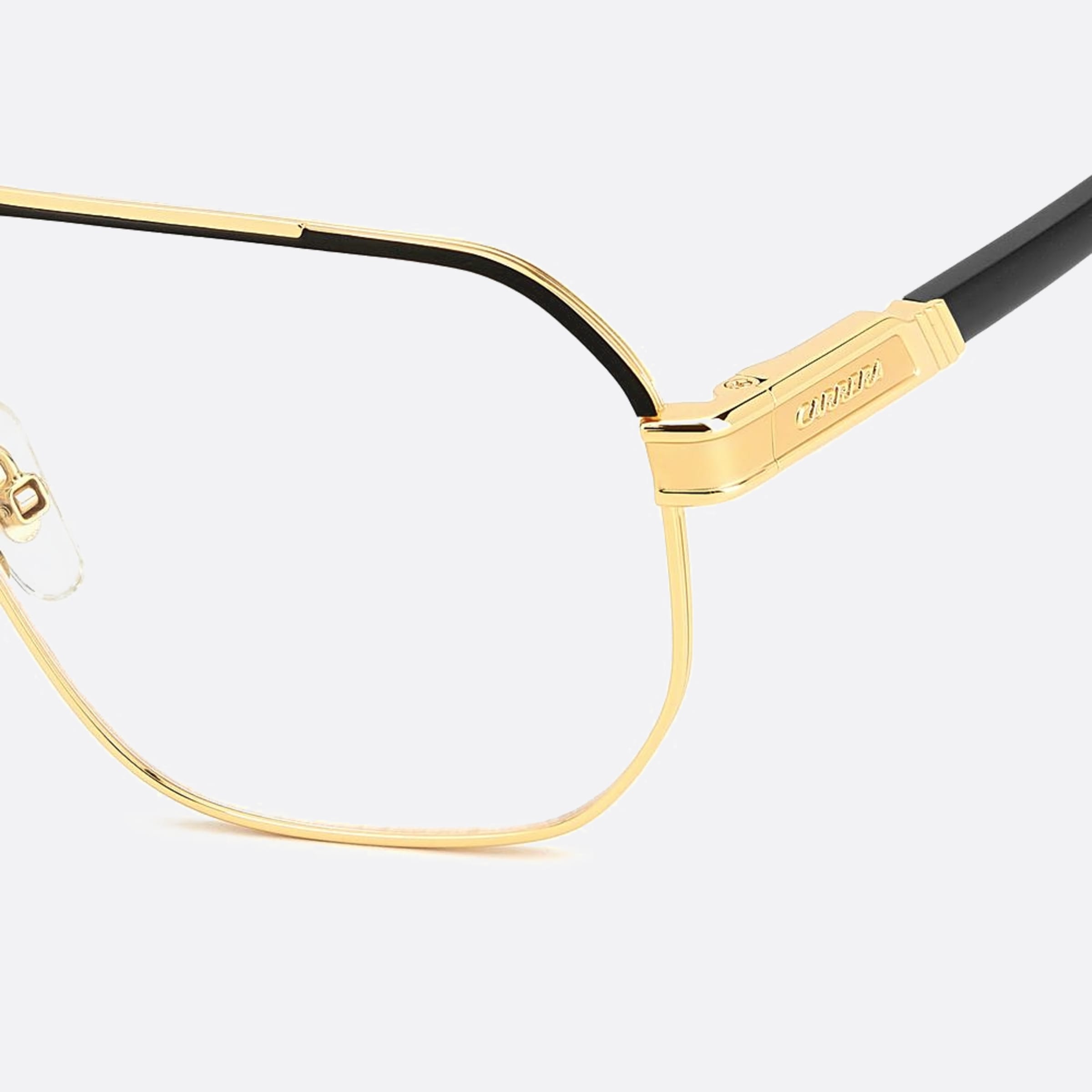 Carrera 60mm Carrera I46 Gold Geometric Men Eyeglasses - Additional Angle