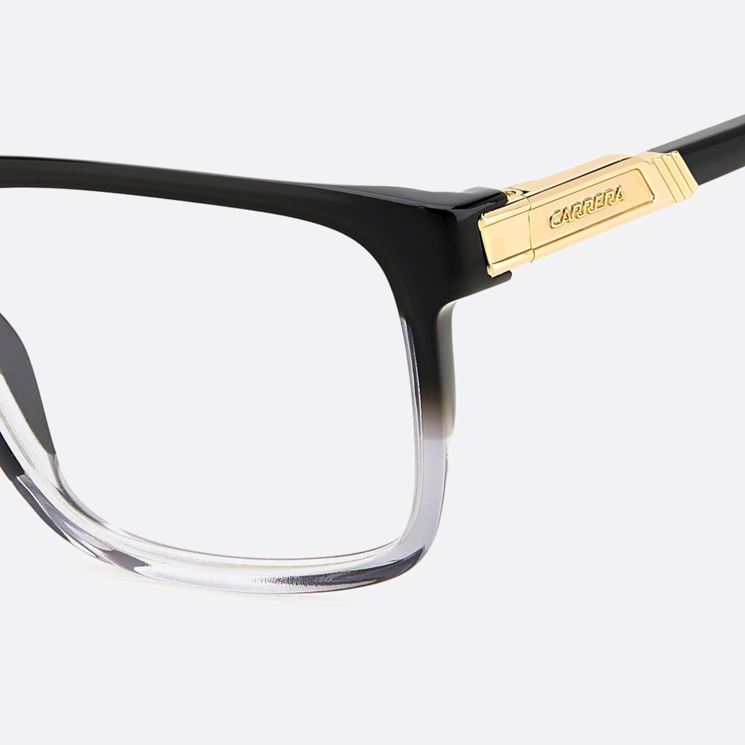 Carrera 56mm Carrera 08a Grey Geometric Men Eyeglasses - Additional Angle