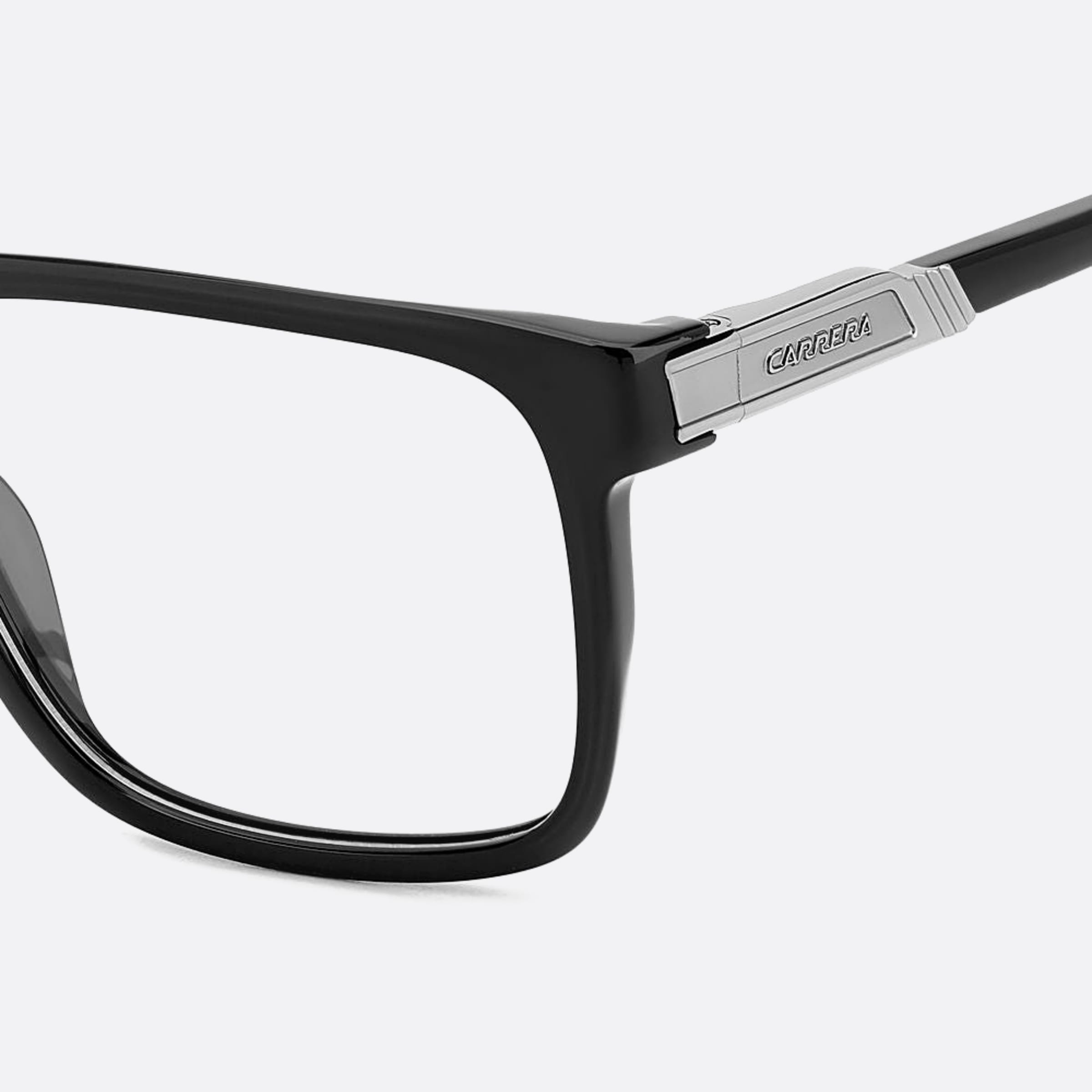 Carrera 56mm Carrera Black Geometric Men Eyeglasses - Lifestyle Shot