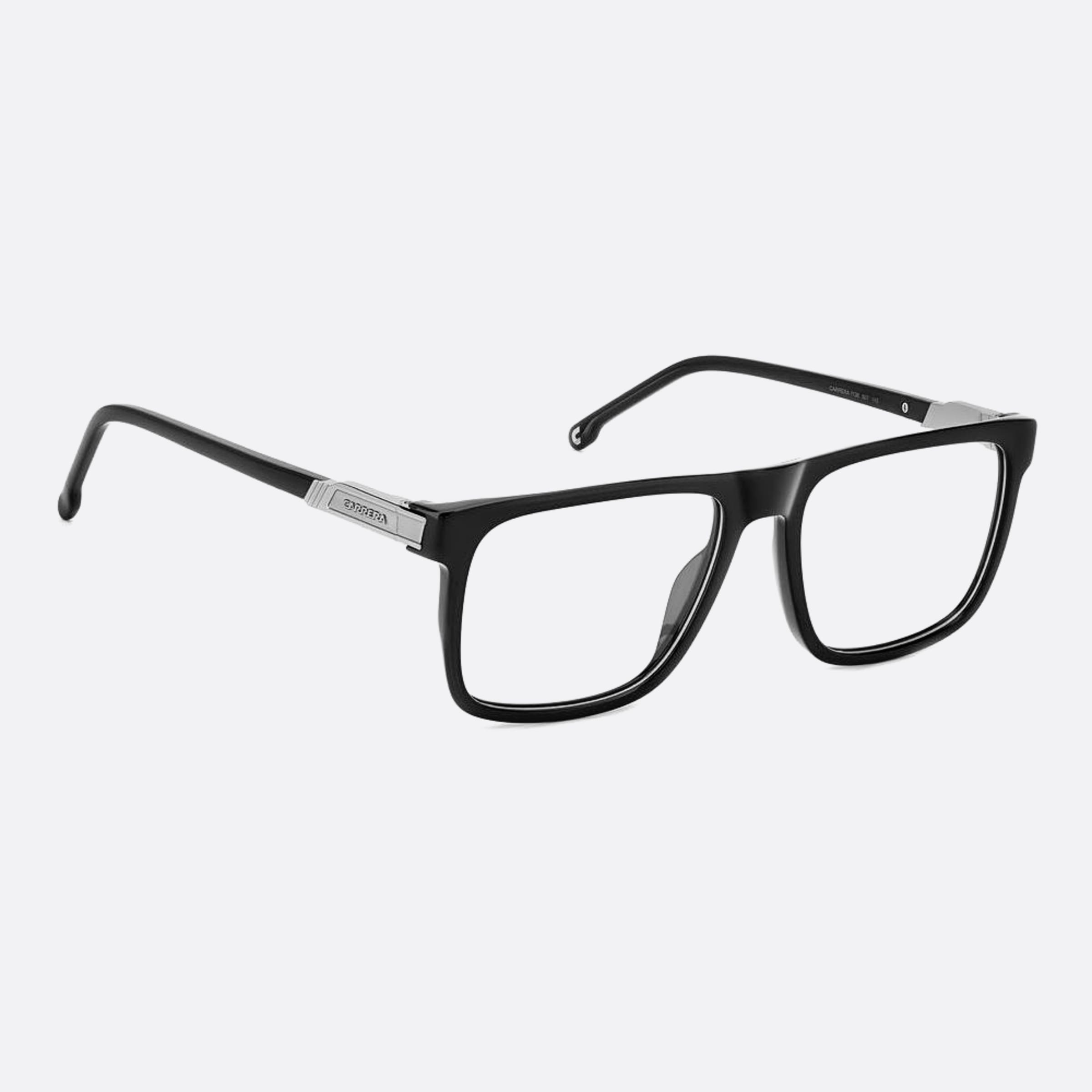 Carrera 56mm Carrera Black Geometric Men Eyeglasses - Additional Angle