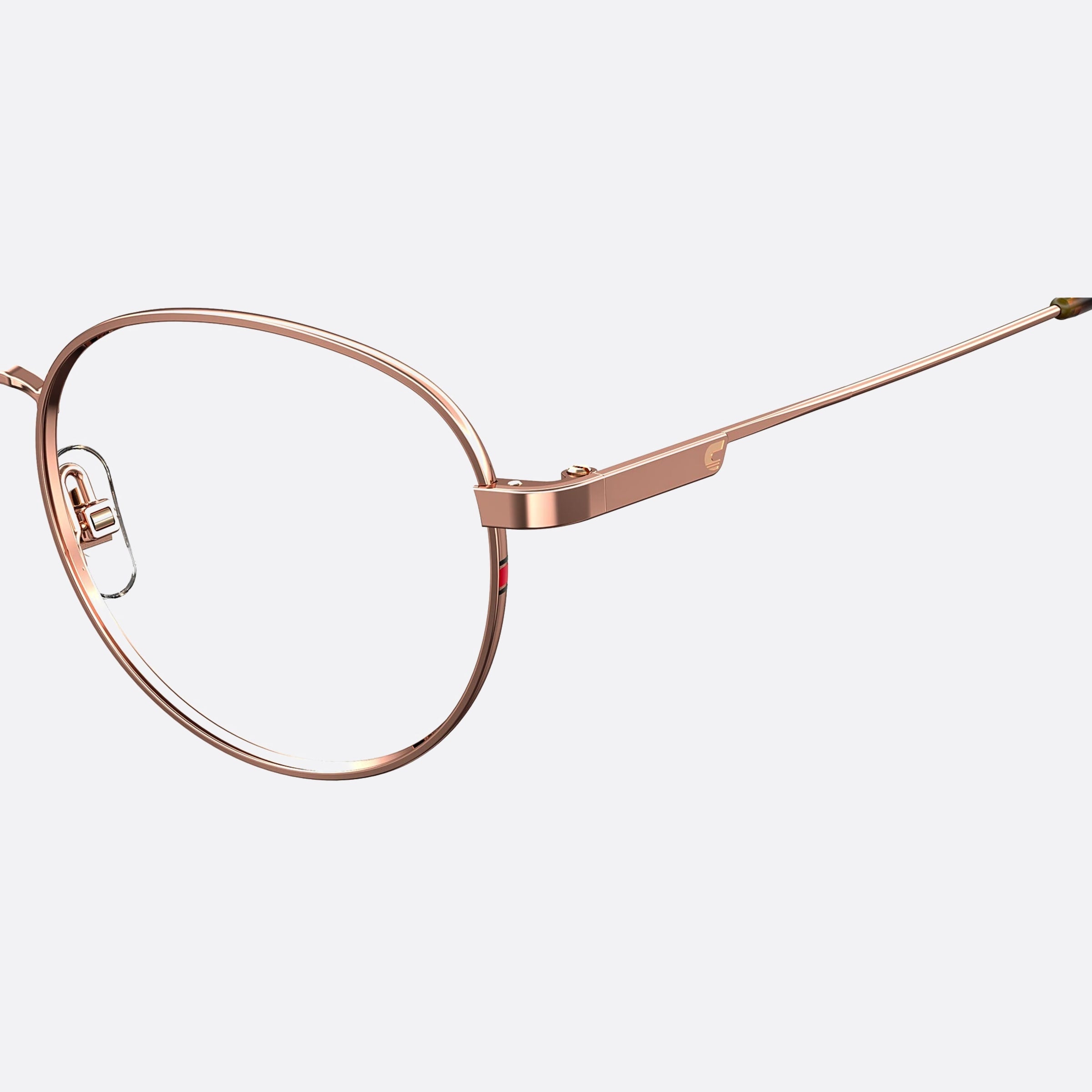 Carrera 47mm Carrera 2009t Teen Ddb Rose Gold Round Unisex Eyeglasses - Lifestyle Shot