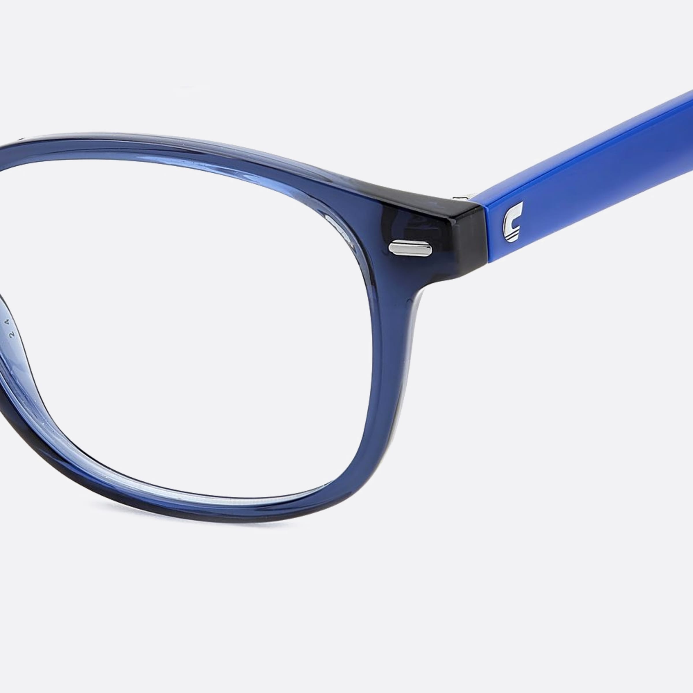 Carrera 49mm Carrera 2043t Pjp Blue Geometric Unisex Eyeglasses - Lifestyle Shot