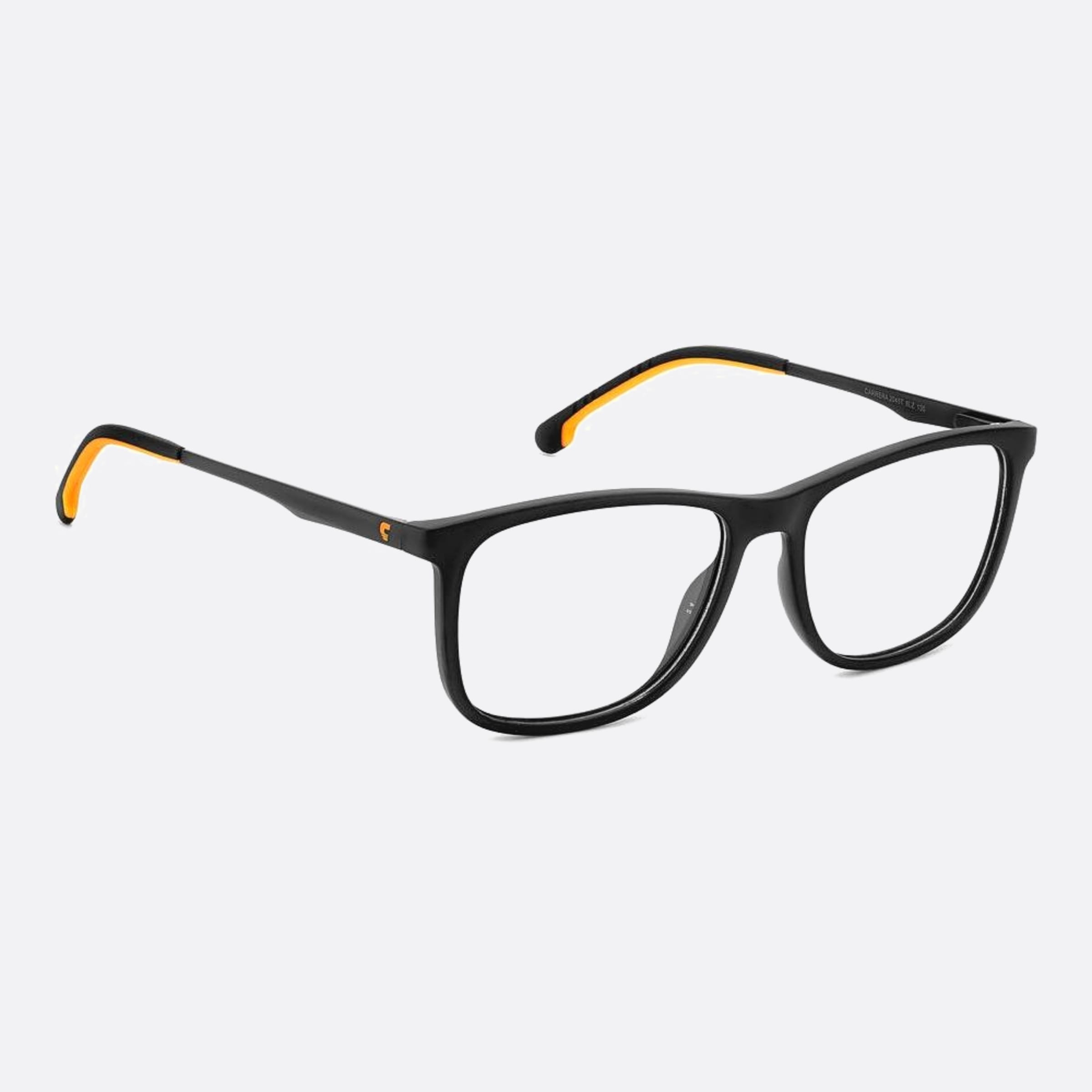 Carrera 52mm Carrera 2045t 8lz Black Geometric Unisex Eyeglasses - Detail View