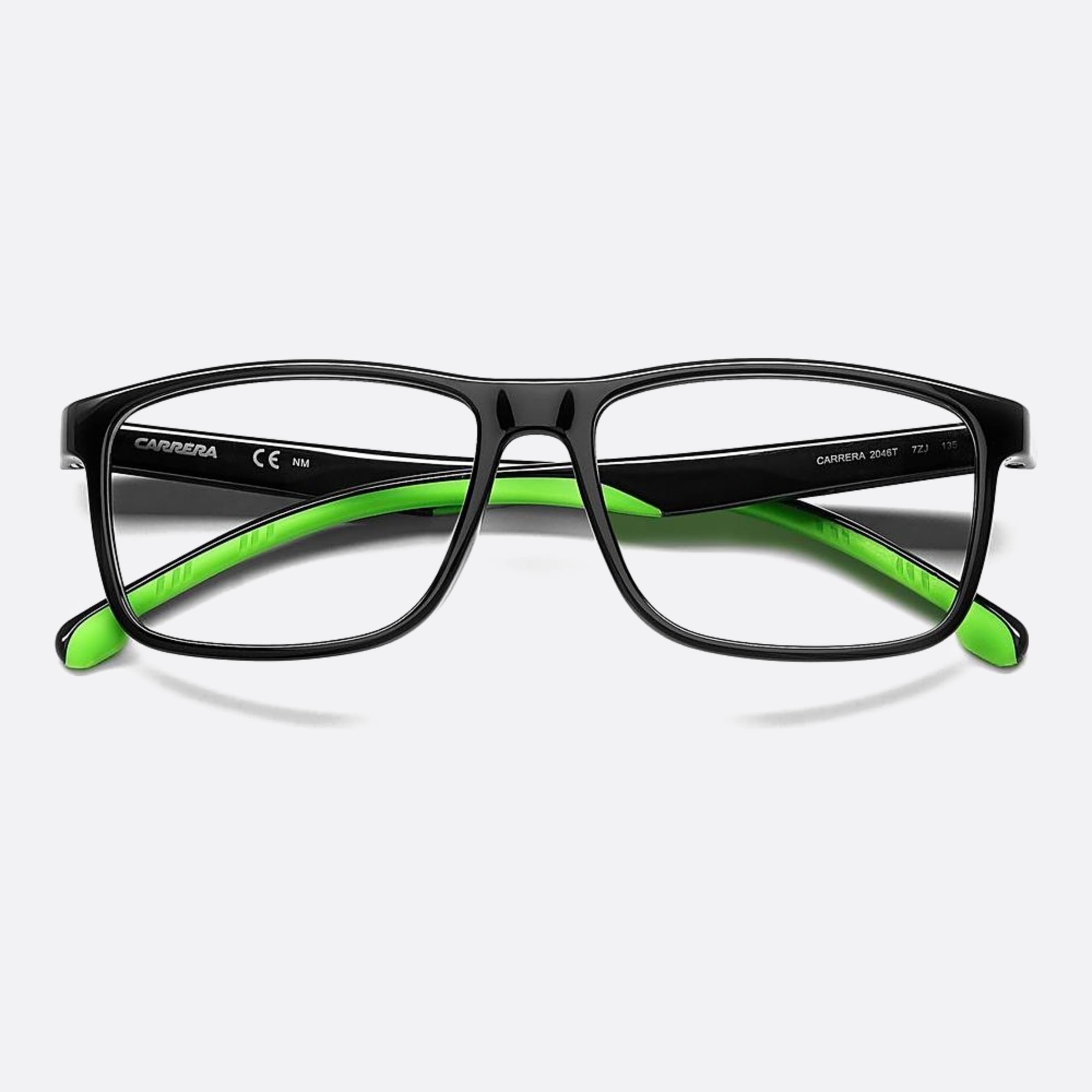 Carrera 52mm Carrera 2046t 7zj Black Squared Unisex Eyeglasses - Lifestyle Shot