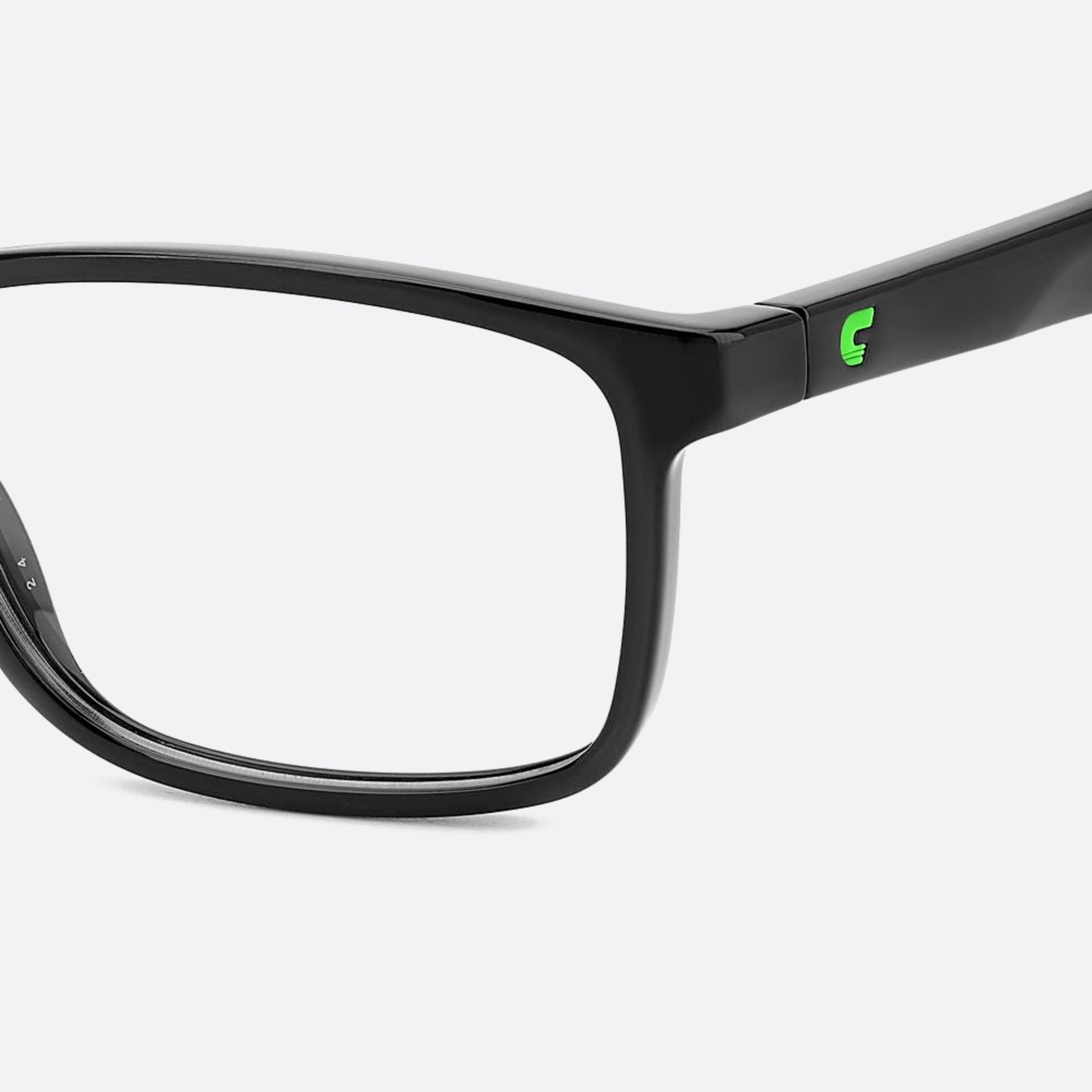 Carrera 52mm Carrera 2046t 7zj Black Squared Unisex Eyeglasses - Additional Angle