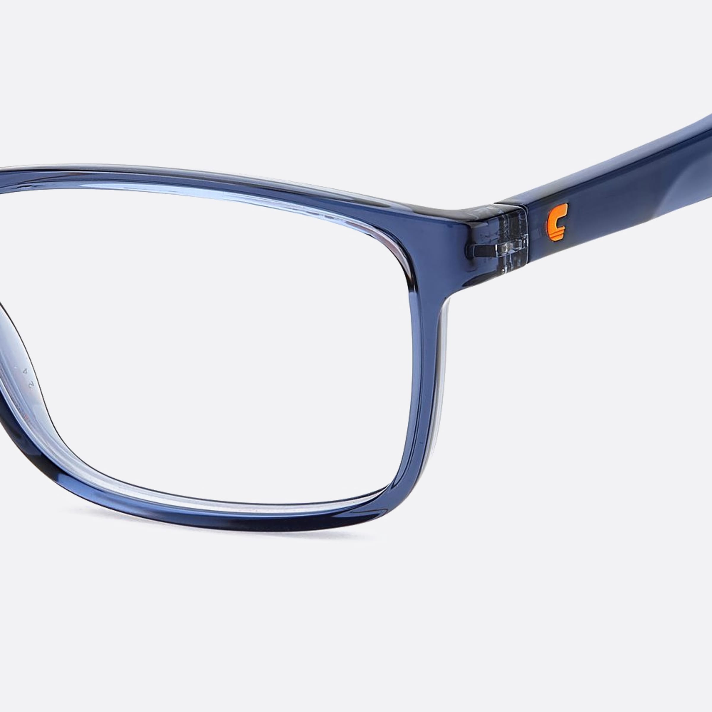 Carrera 52mm Carrera 2046t Rtc Blue Squared Unisex Eyeglasses - Additional Angle