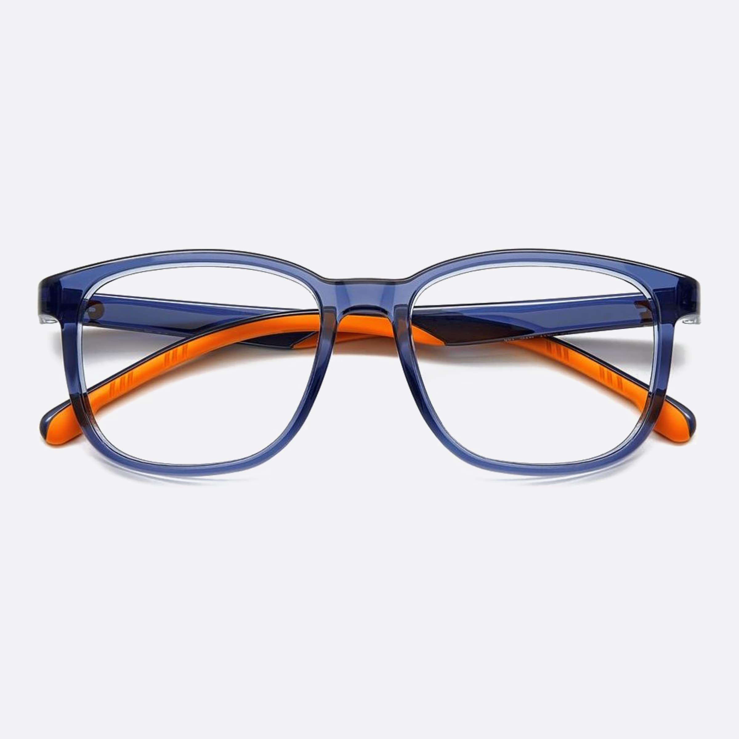 Carrera 50mm Carrera 2051t Rtc Blue Squared Unisex Eyeglasses - Detail View