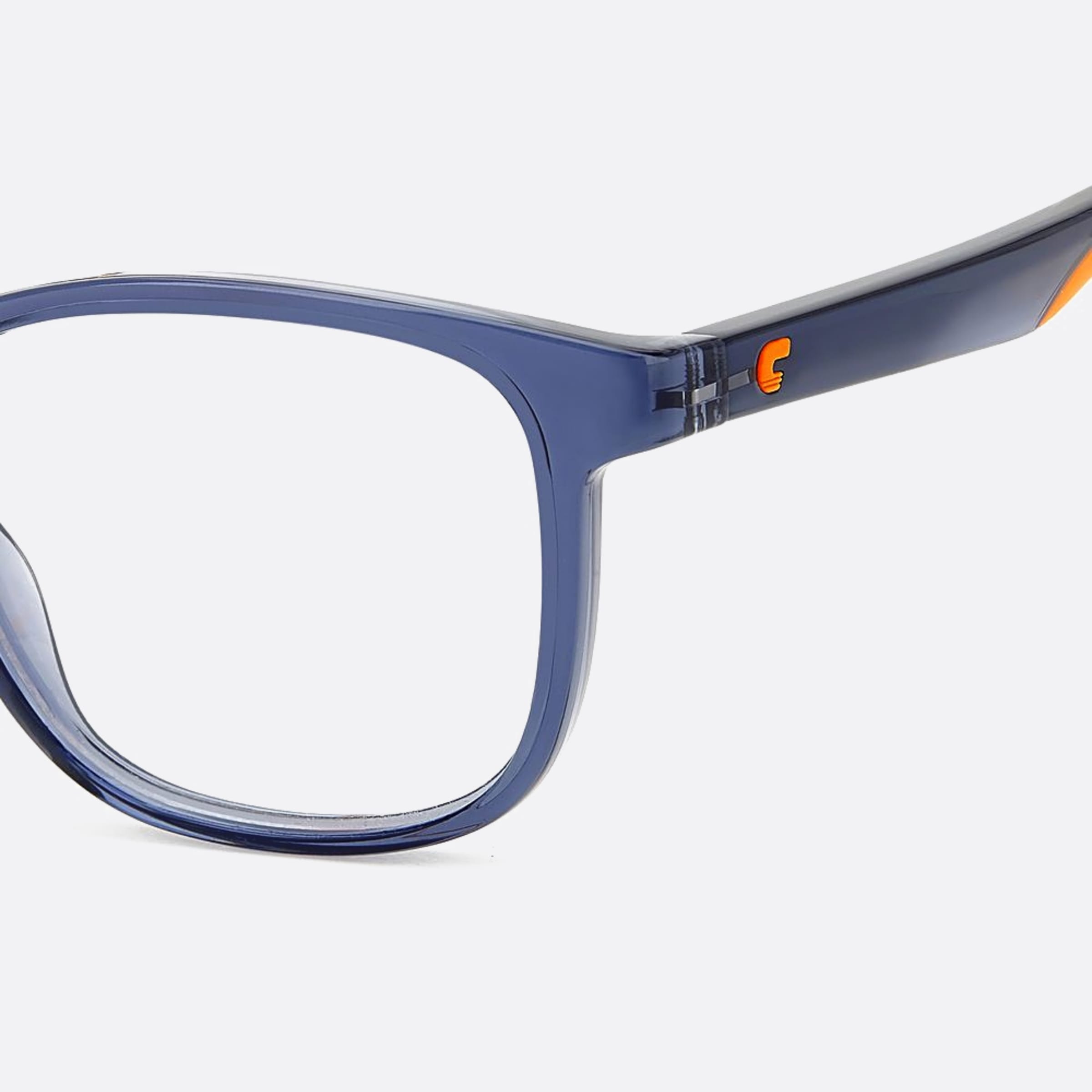 Carrera 50mm Carrera 2051t Rtc Blue Squared Unisex Eyeglasses - Additional Angle