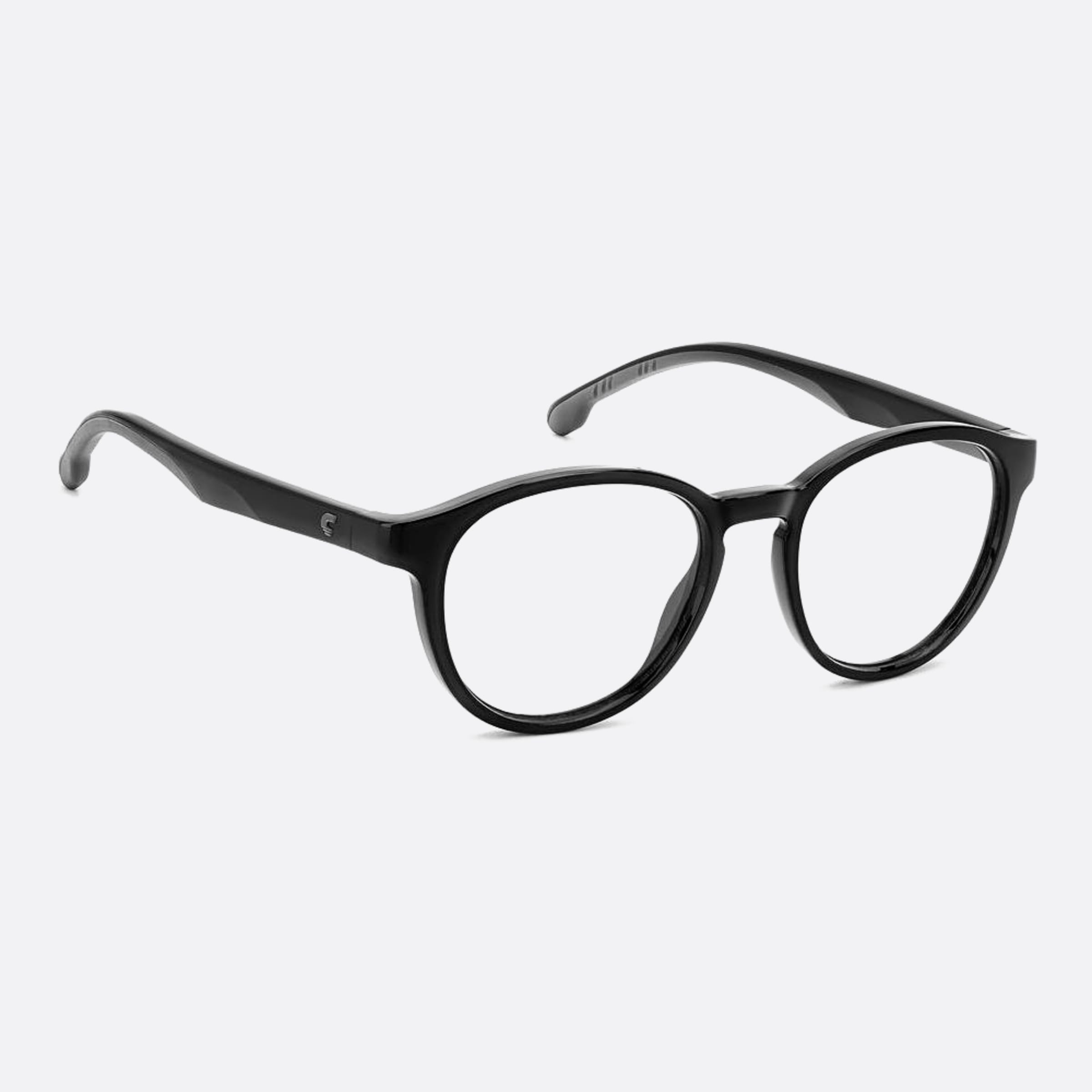 Carrera 48mm Carrera 2052t 08a Black Round Unisex Eyeglasses - Lifestyle Shot