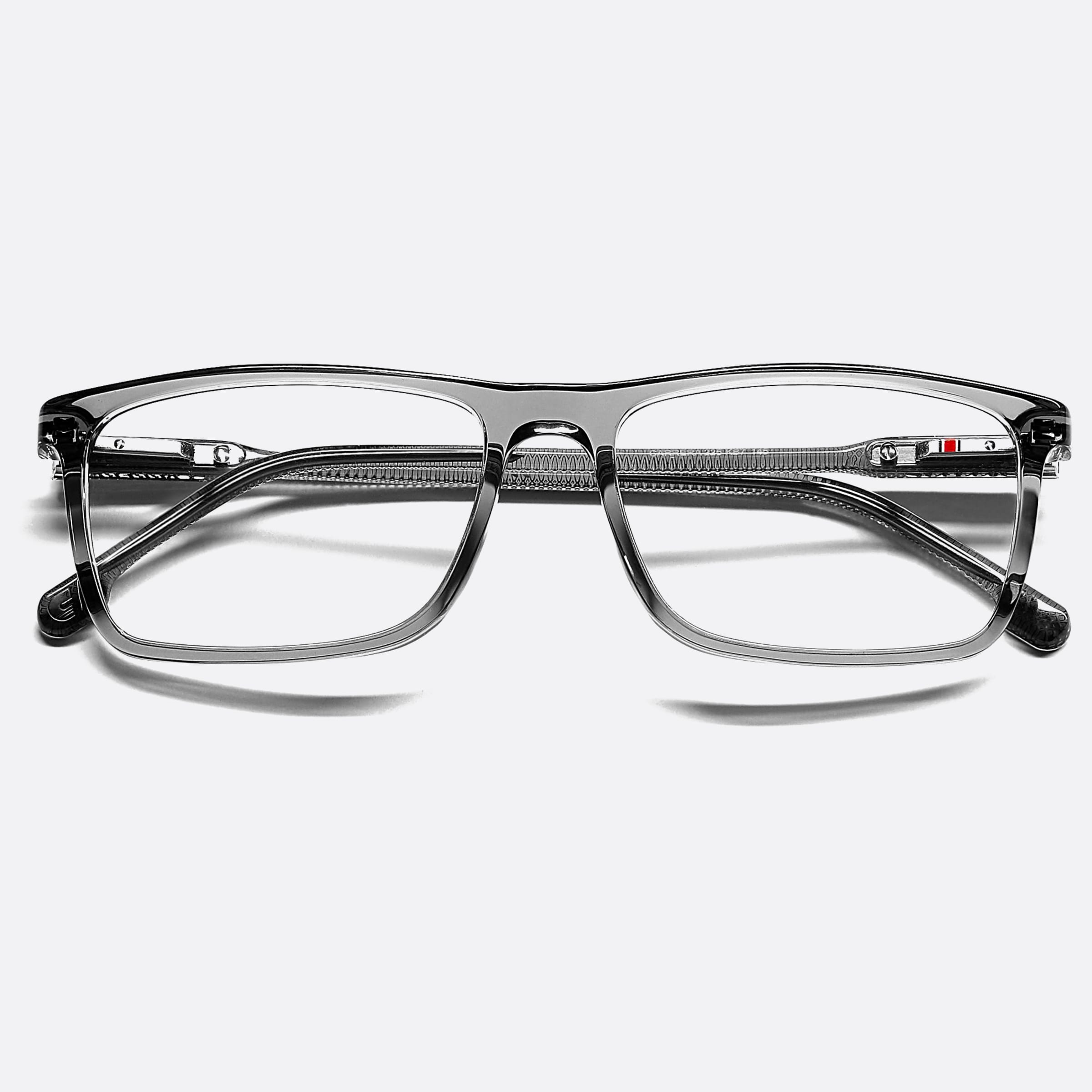 Carrera 56mm Carrera Kb7 Grey Squared Men Eyeglasses - Lifestyle Shot