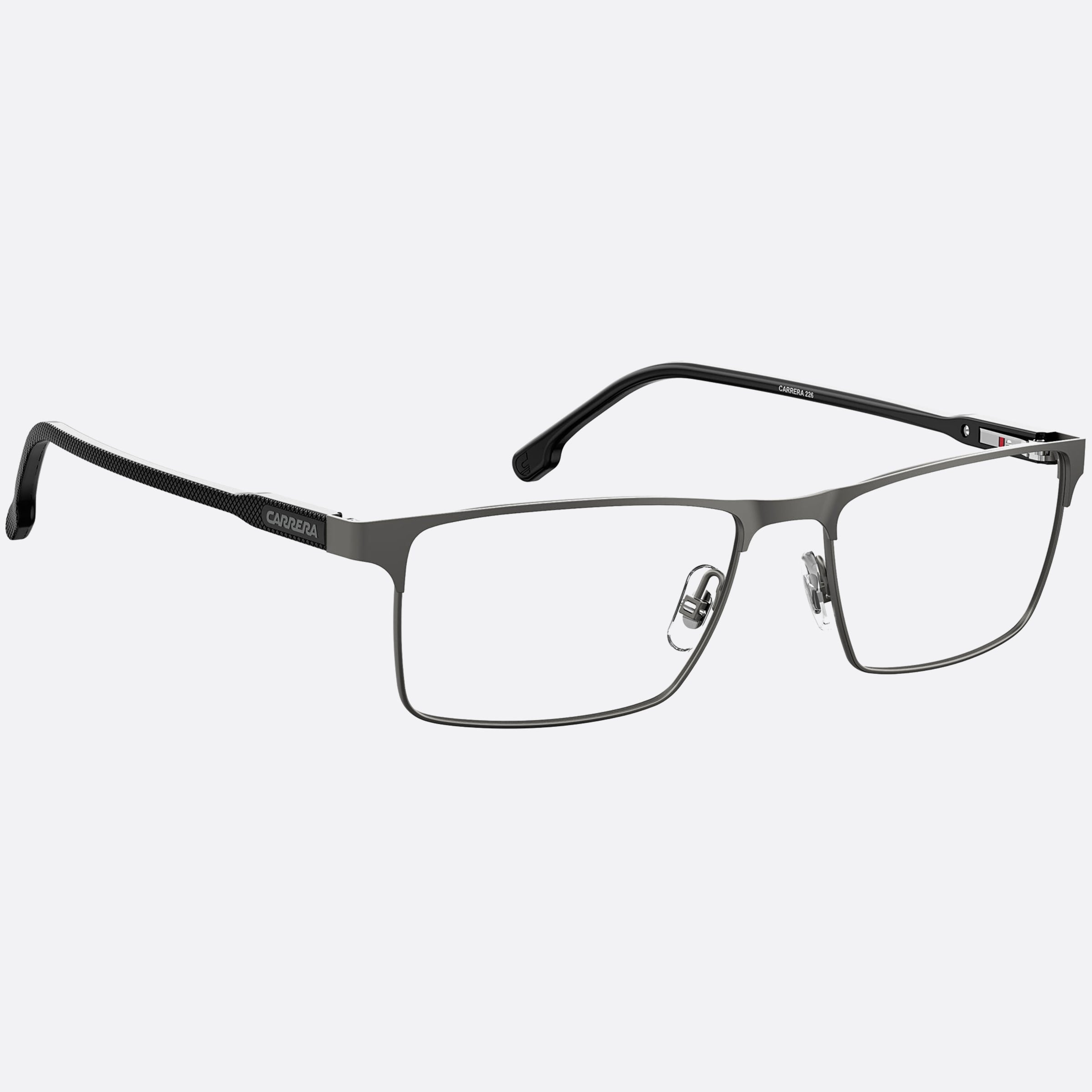 Carrera 56mm Carrera R80 Ruthenium Geometric Men Eyeglasses - Detail View