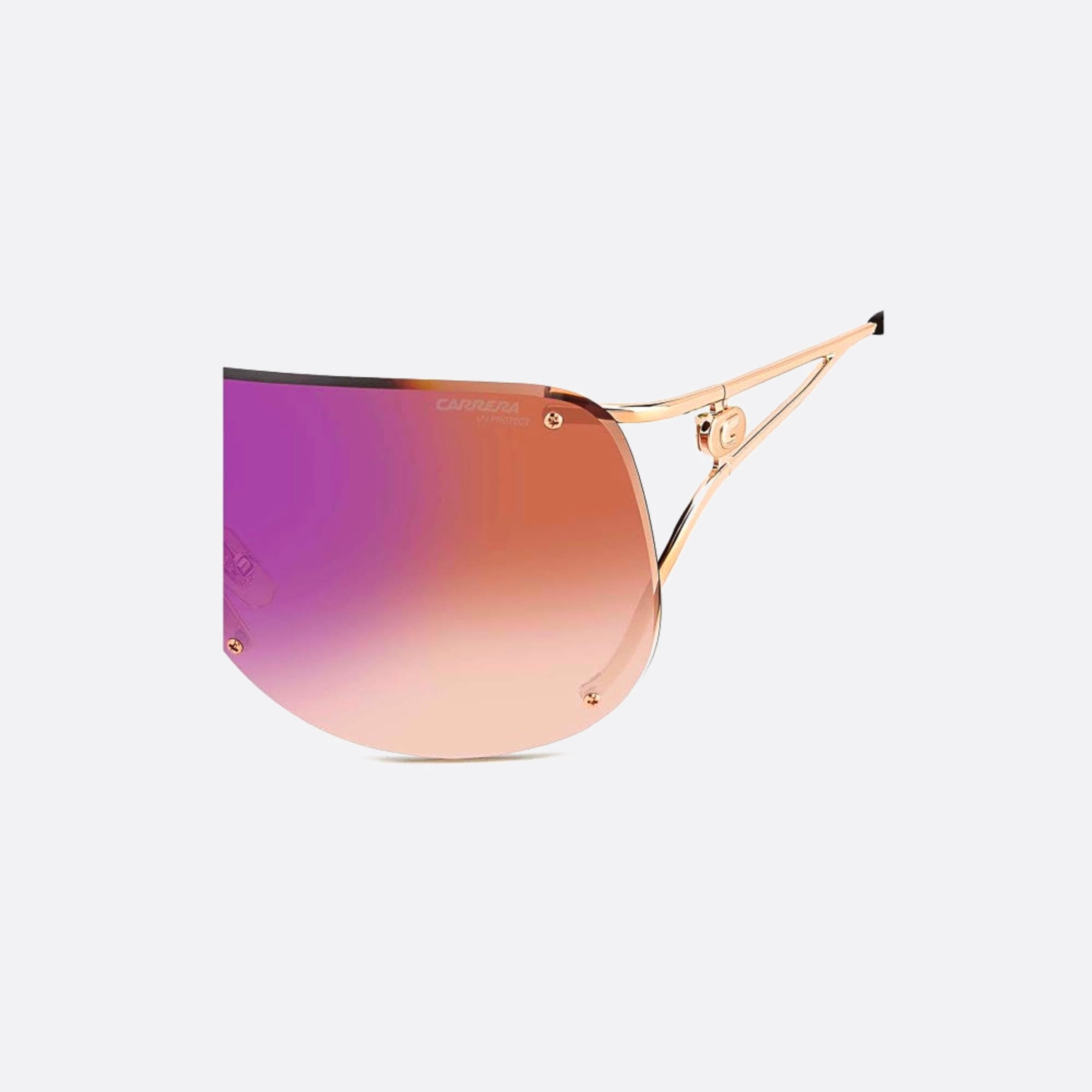 Carrera 99mm Carrera Ddb Gold Shield Women Sunglasses - Lifestyle Shot