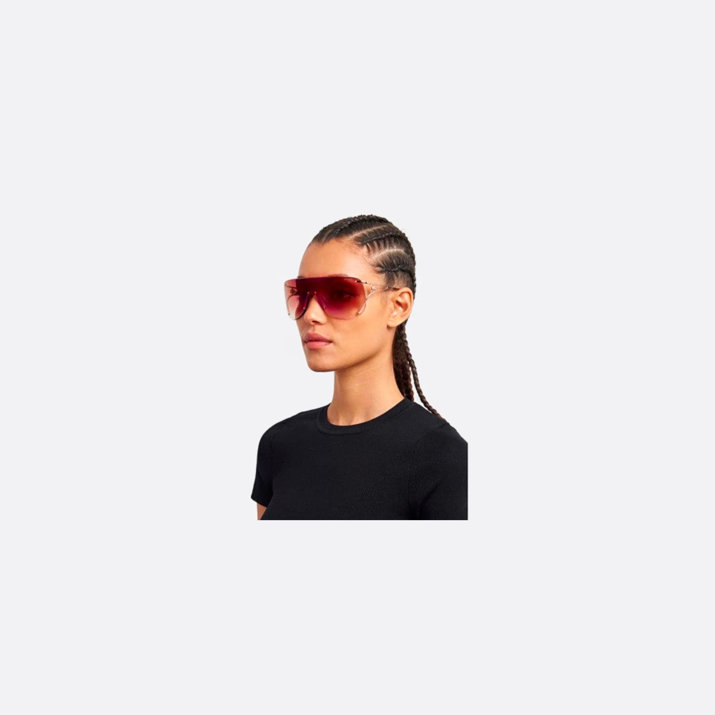 Carrera 99mm Carrera Ddb Gold Shield Women Sunglasses - Additional Angle