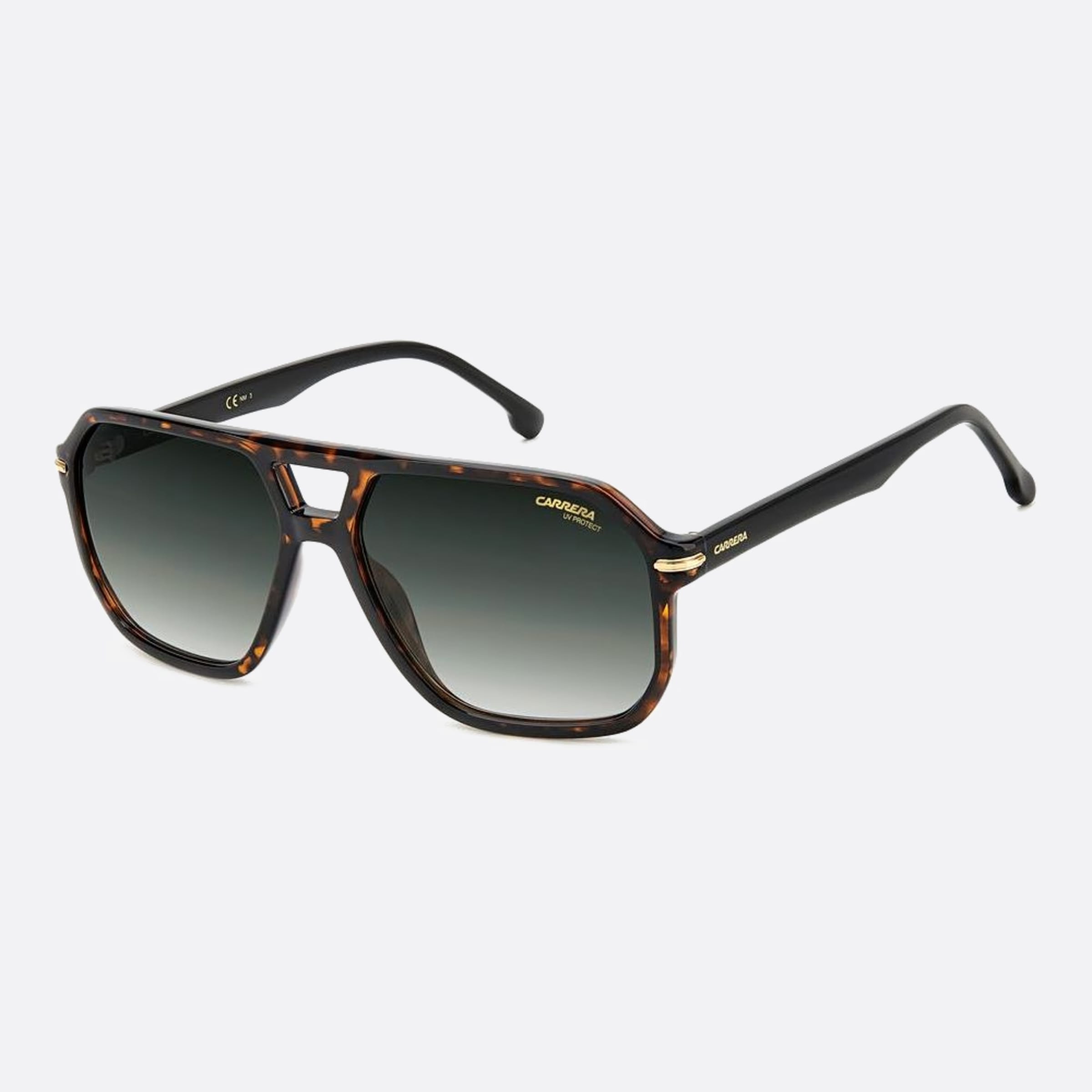 Carrera 59mm Carrera Havana Squared Men Sunglasses - Side View